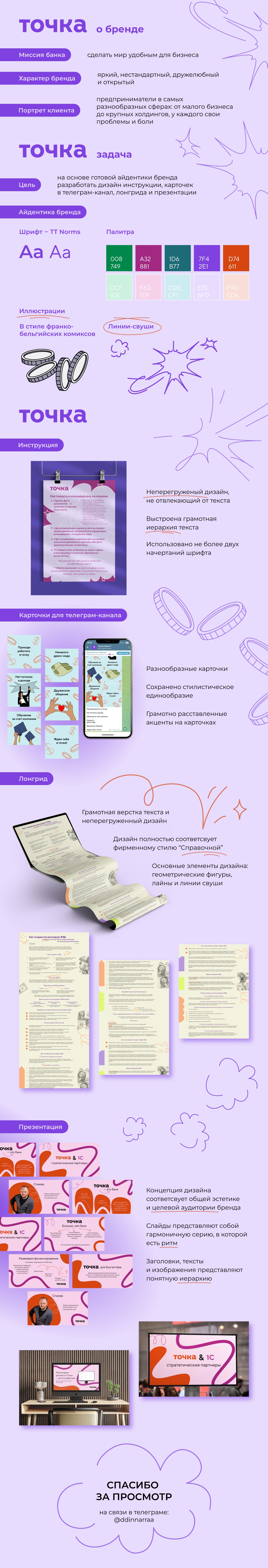 Банк Точка — Изображение №1 — Брендинг, Графика на Dprofile