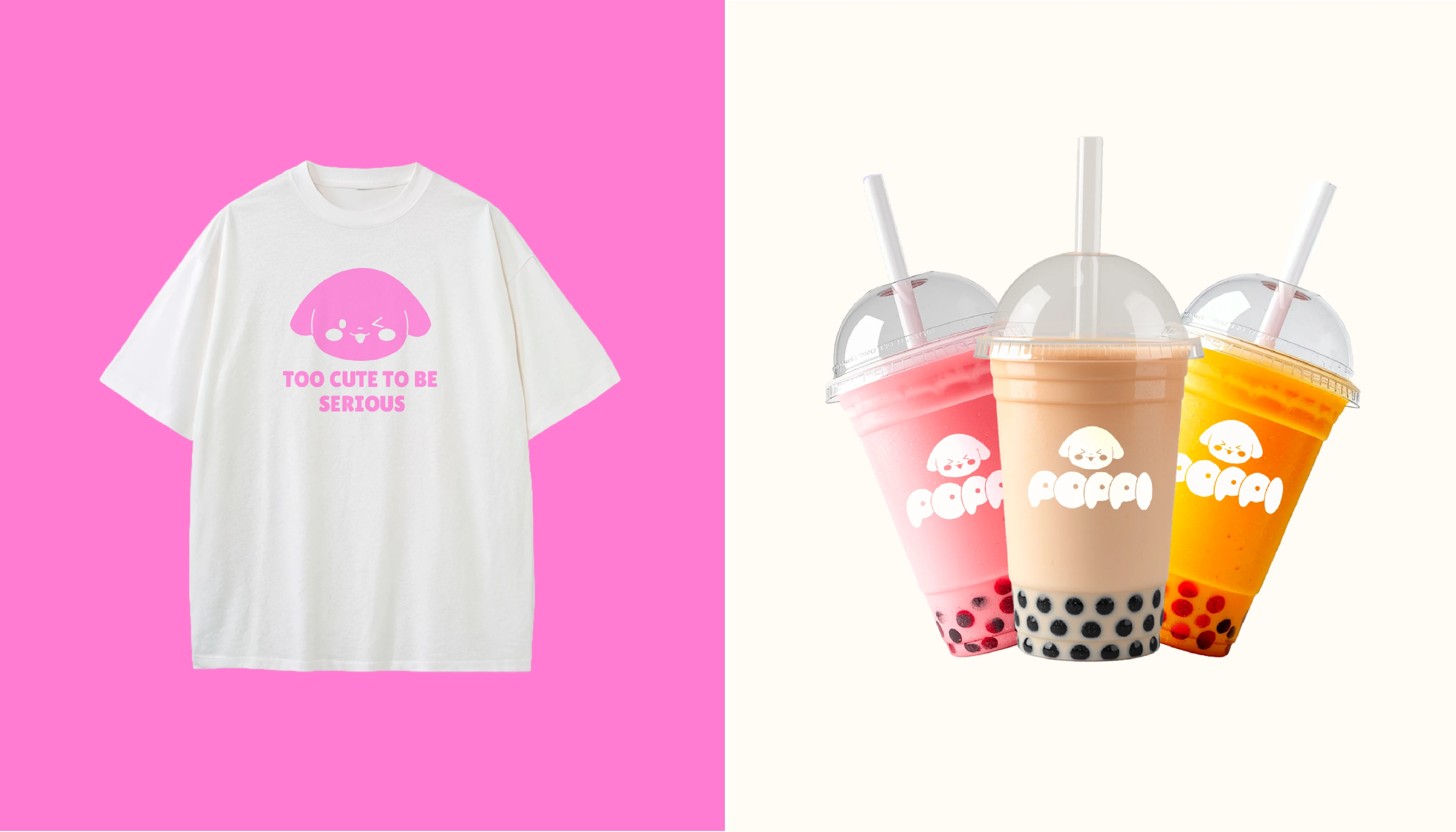 Фирменный стиль для кафе bubble tea | Логотип | Маскот — Изображение №13 — Брендинг, Иллюстрация на Dprofile