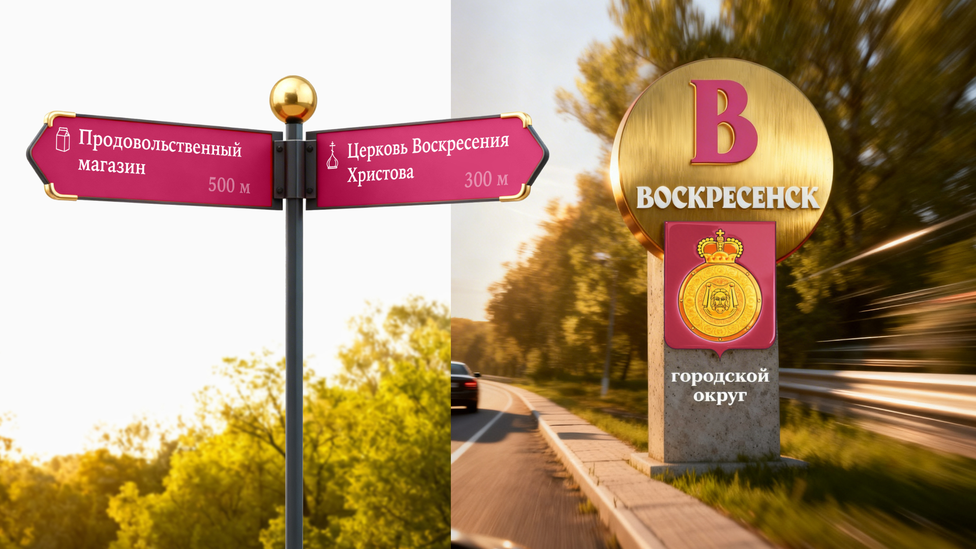 Религия и наука в одном проекте: айдентика г. Воскресенск — Изображение №20 — Брендинг на Dprofile