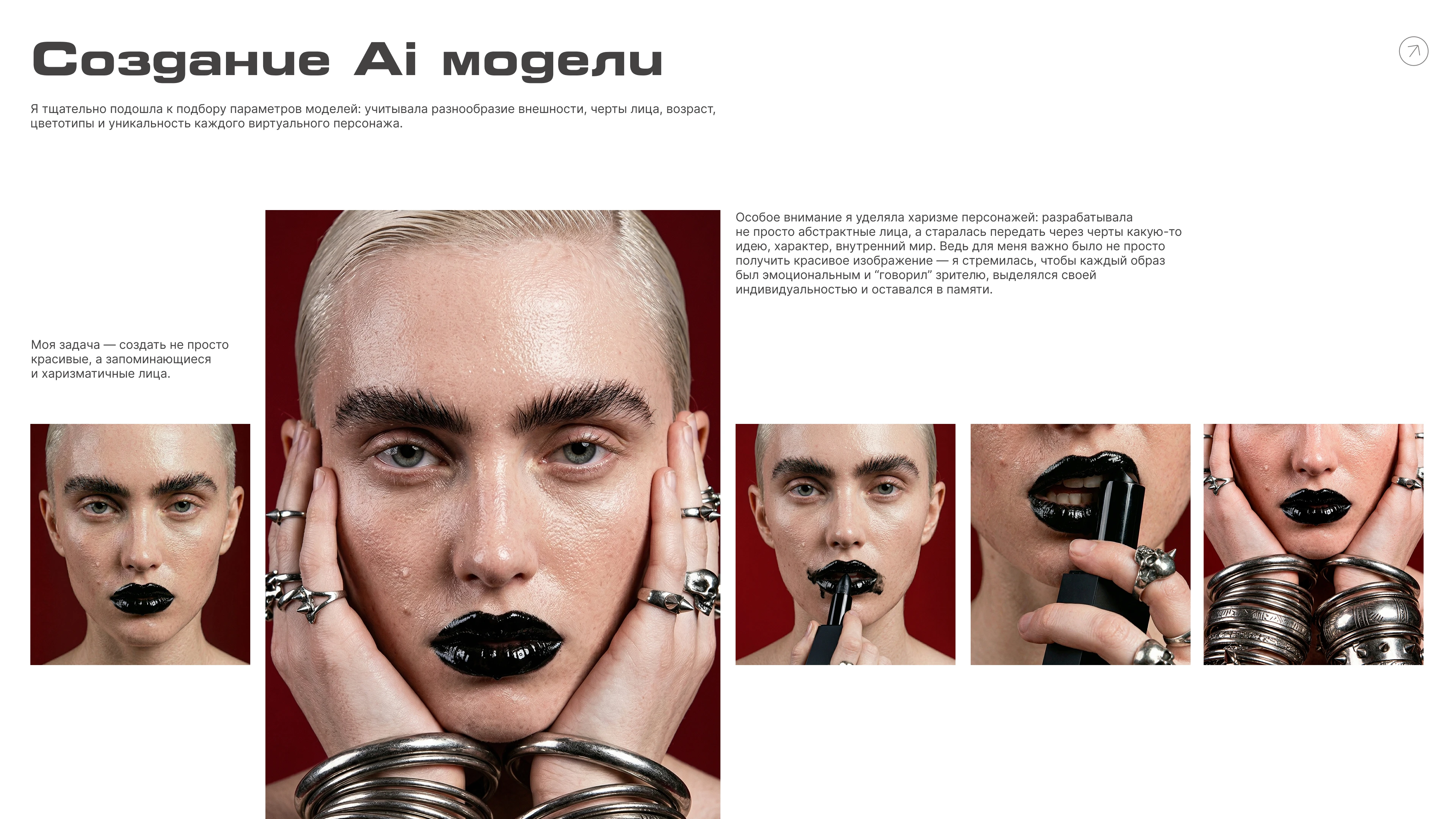 AI Creator (нейрофотосессия + рекламный ролик продукта) — Изображение №4 — Брендинг, Нейро на Dprofile