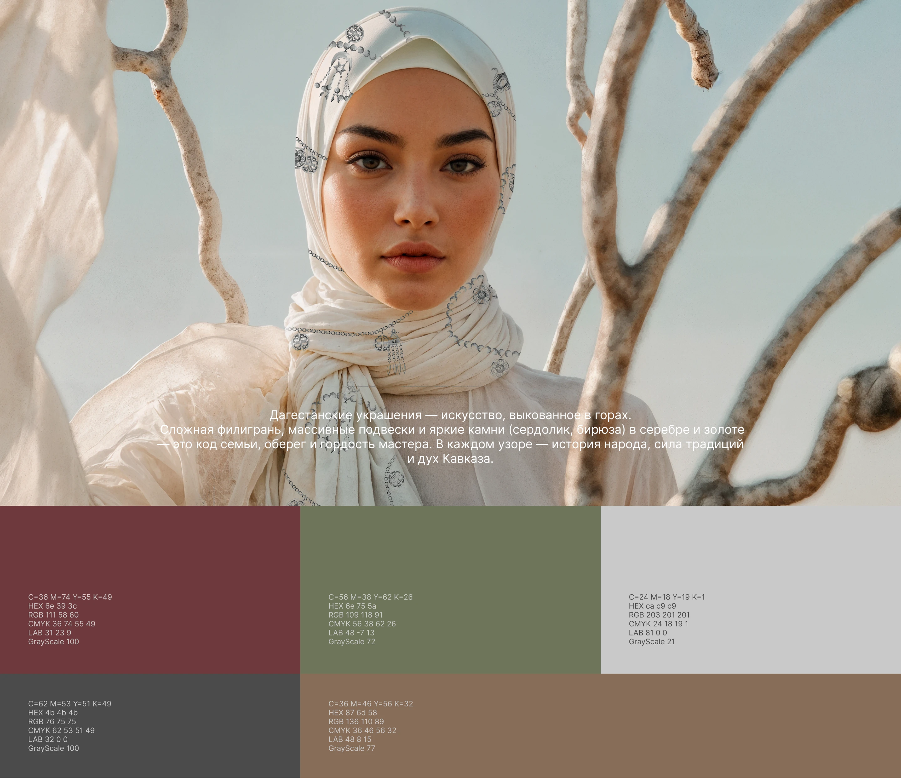 Мерч / айдентика /иллюстрация дагестанских украшений — Изображение №4 — Брендинг, Иллюстрация на Dprofile