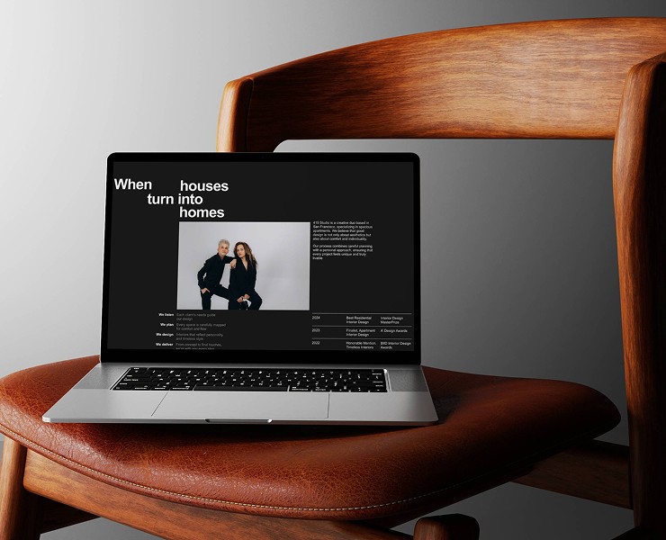 Сайт студии дизайна интерьера, тильда, лендинг компании на Dprofile