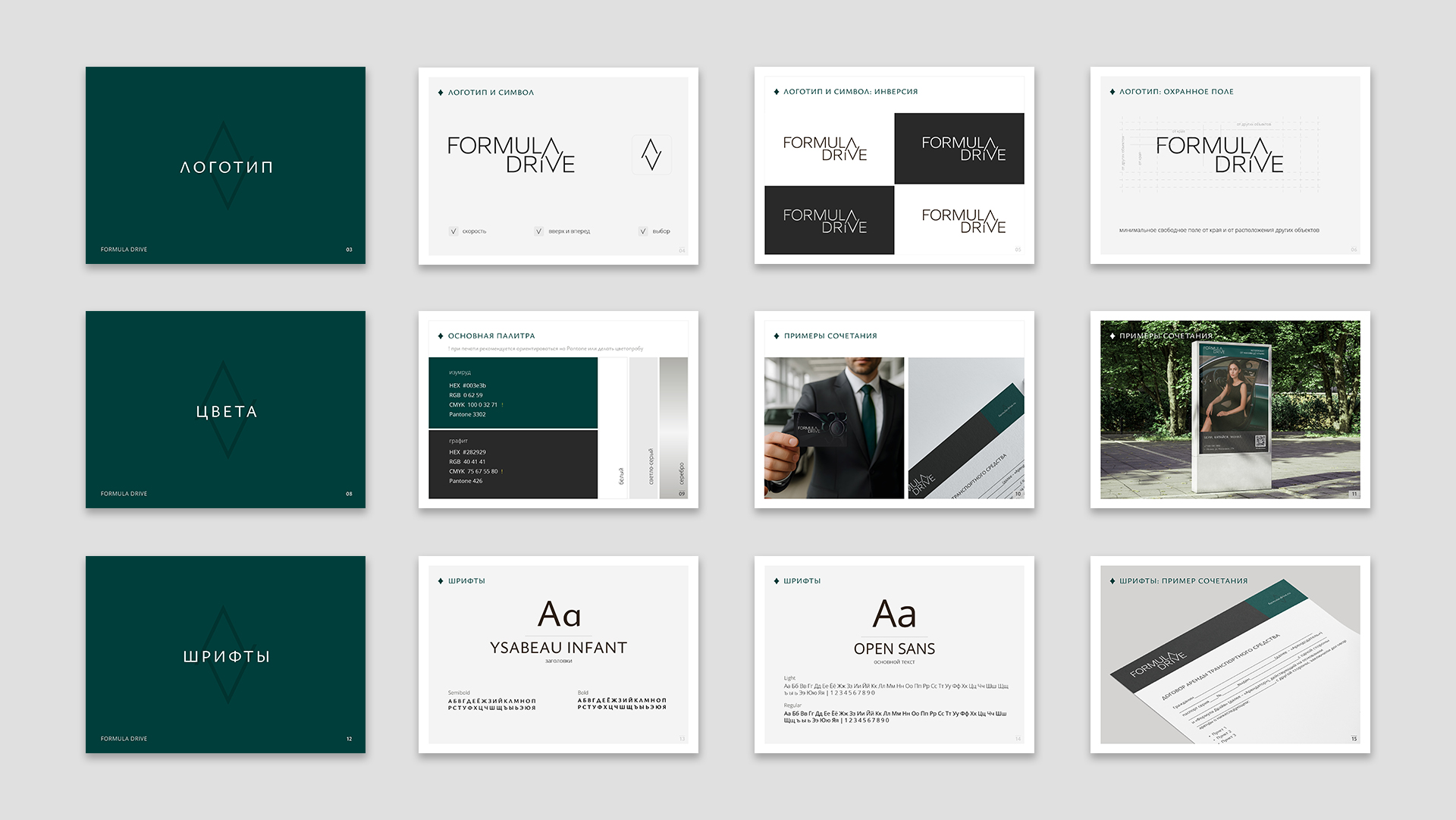 Лого и фирменный стиль автопроката — Изображение №7 — Брендинг на Dprofile