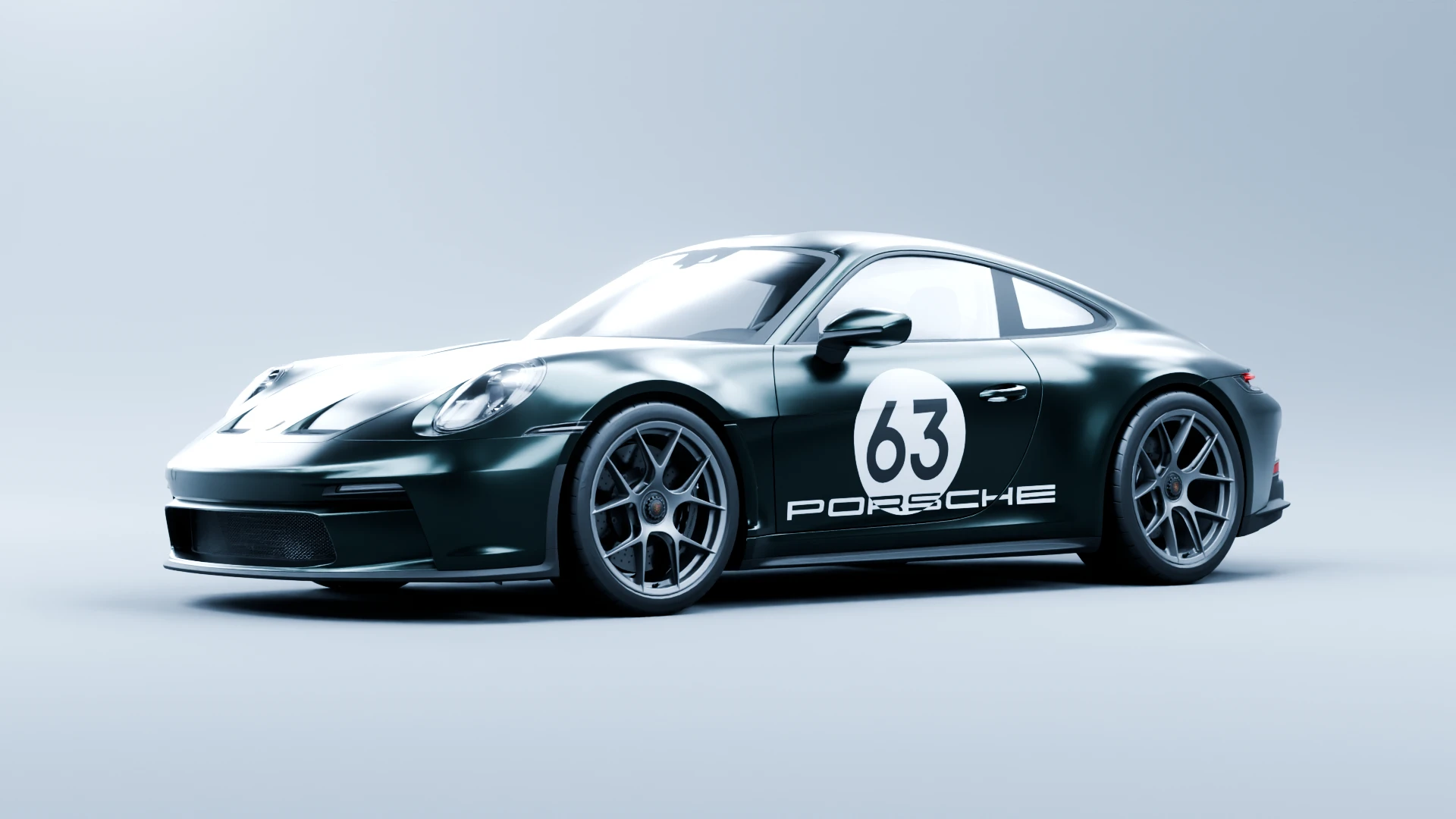 Porsche 911 S/T CG — Изображение №13 — Графика, 3D на Dprofile