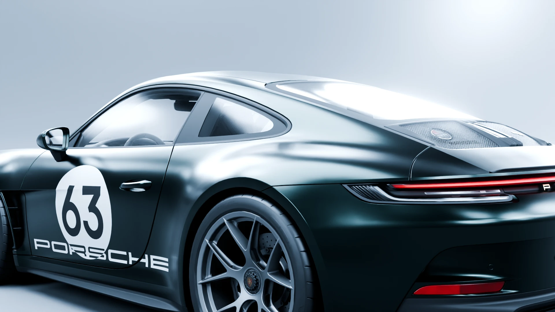 Porsche 911 S/T CG — Изображение №3 — Графика, 3D на Dprofile