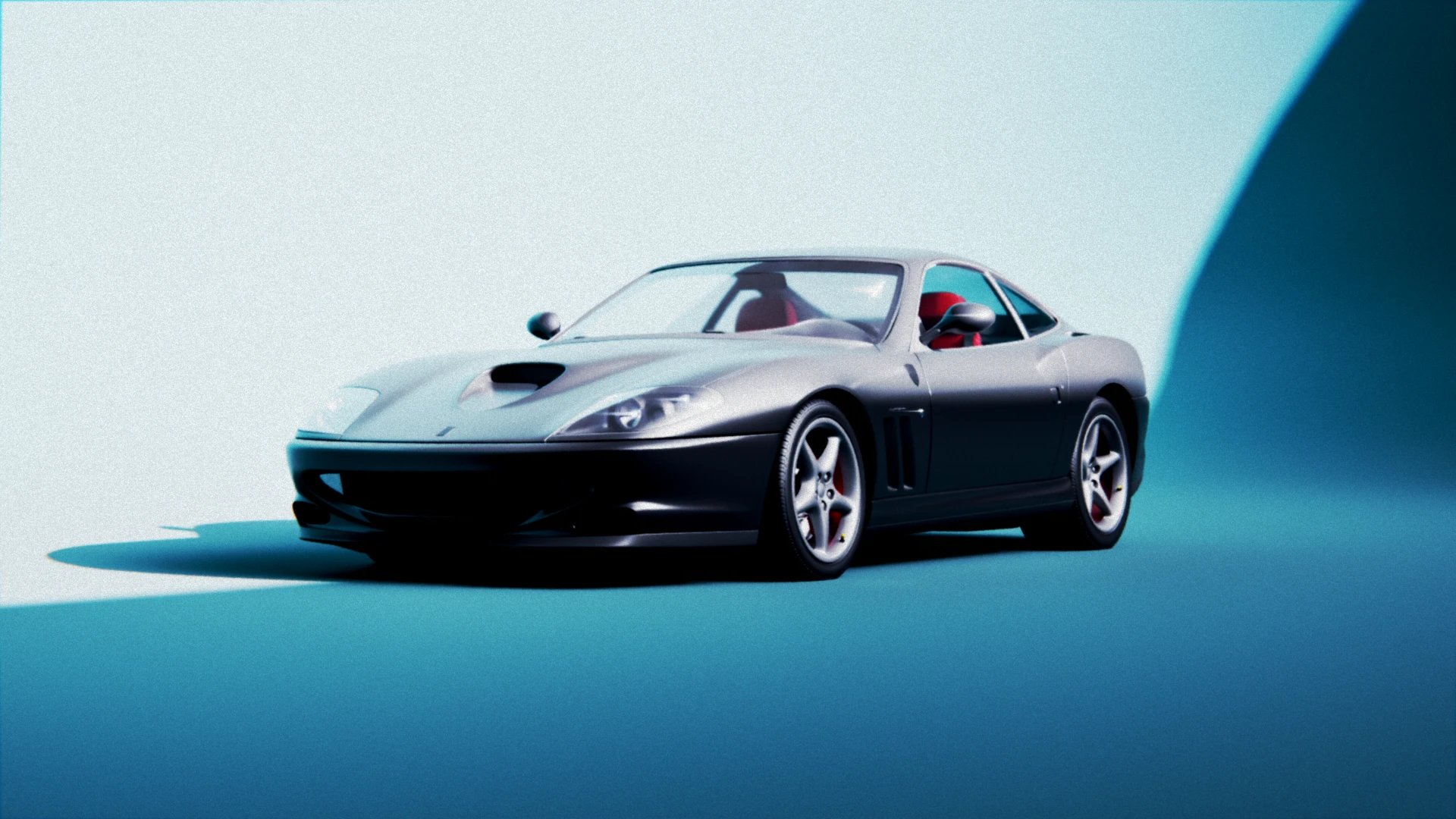 CGI 1996 Ferrari 550 Maranello — Изображение №2 — 3D на Dprofile