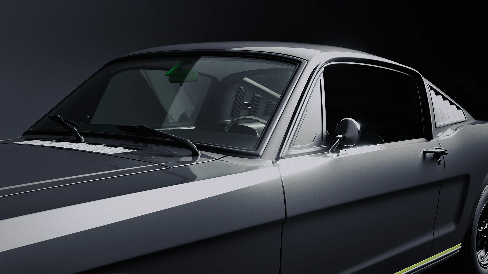 CG Ford Mustang — Изображение №5 — 3D на Dprofile