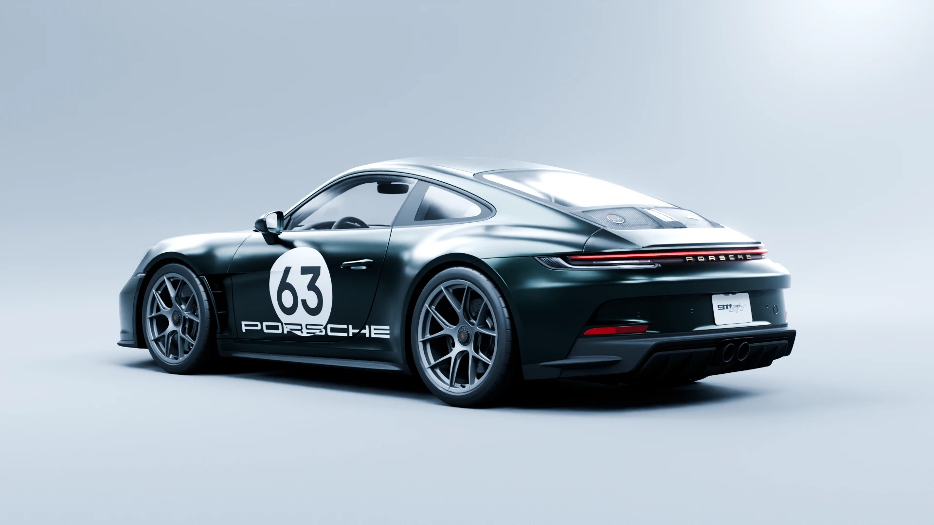 Porsche 911 S/T CG — Изображение №21 — Графика, 3D на Dprofile
