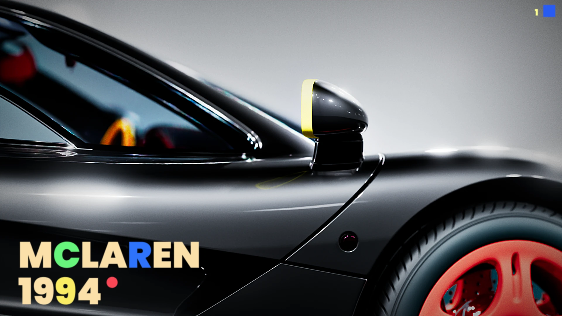 CG 1994 Mclaren f1 — Изображение №1 — 3D на Dprofile