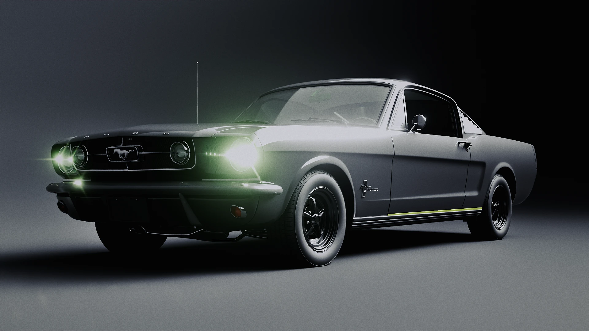 CG Ford Mustang — Изображение №2 — 3D на Dprofile