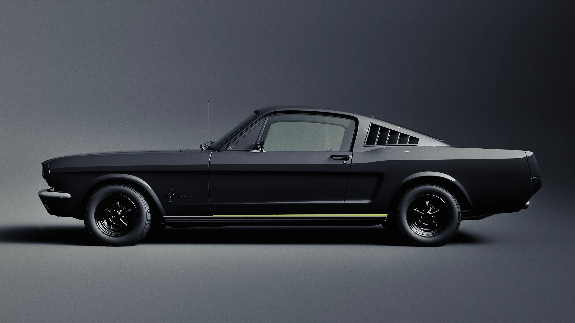 CG Ford Mustang — Изображение №4 — 3D на Dprofile