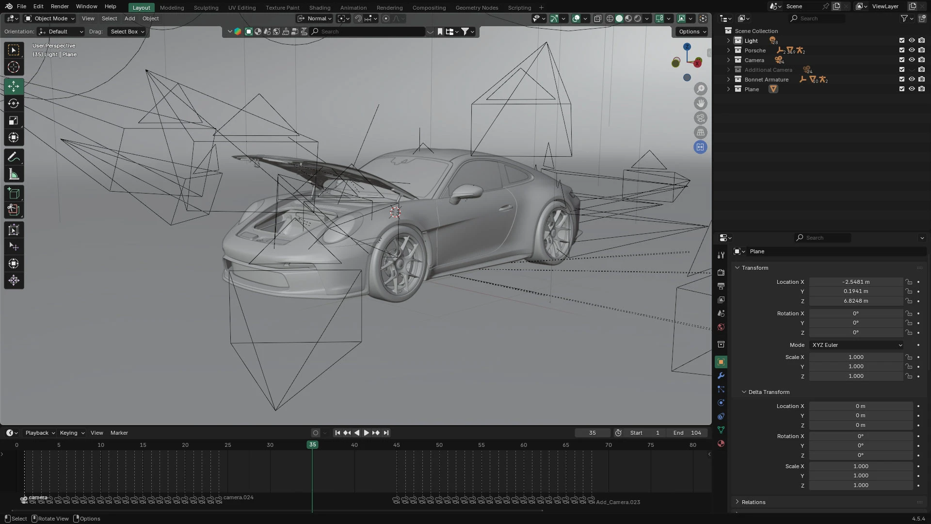 Porsche 911 S/T CG — Изображение №25 — Графика, 3D на Dprofile