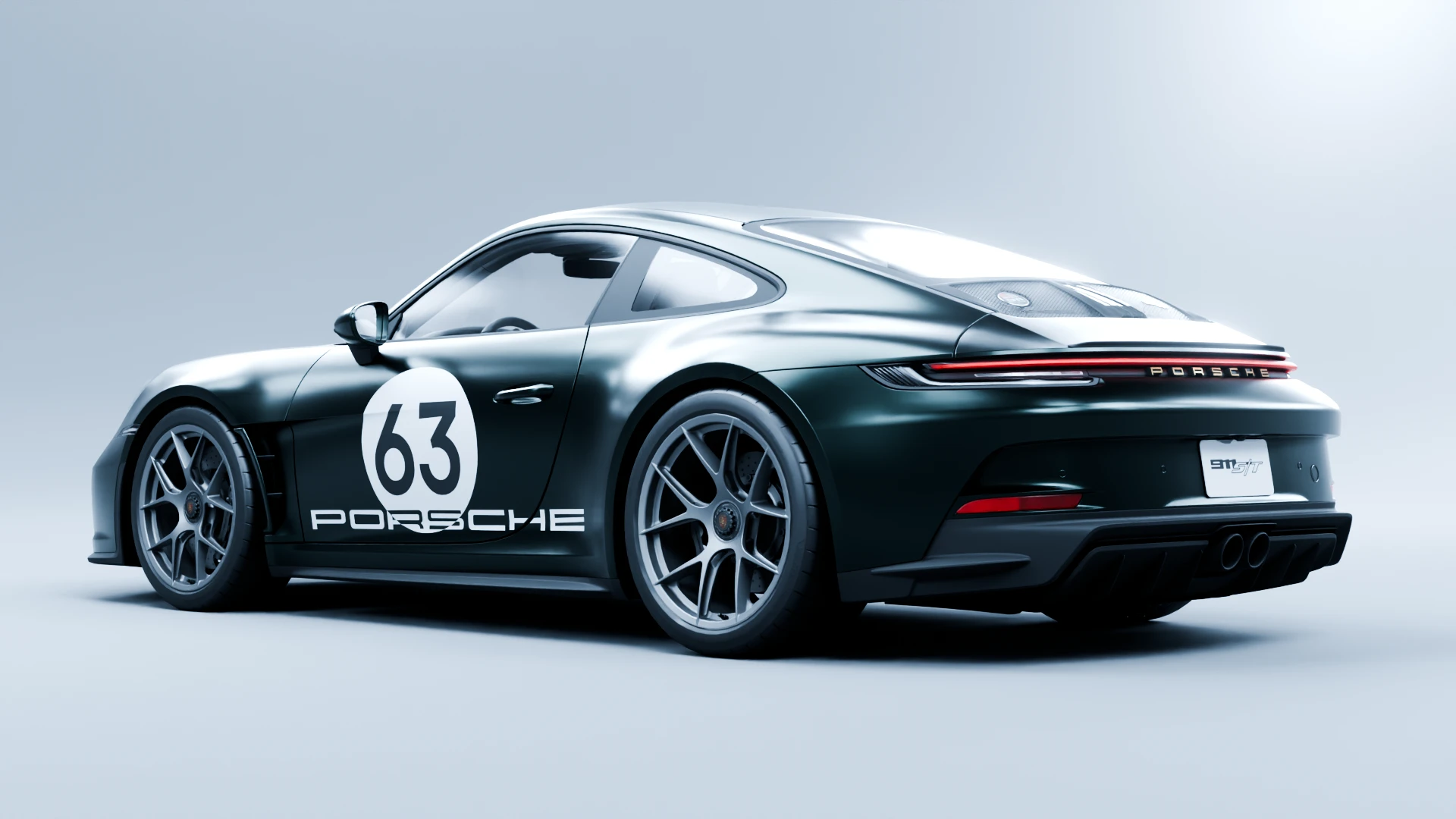 Porsche 911 S/T CG — Изображение №6 — Графика, 3D на Dprofile