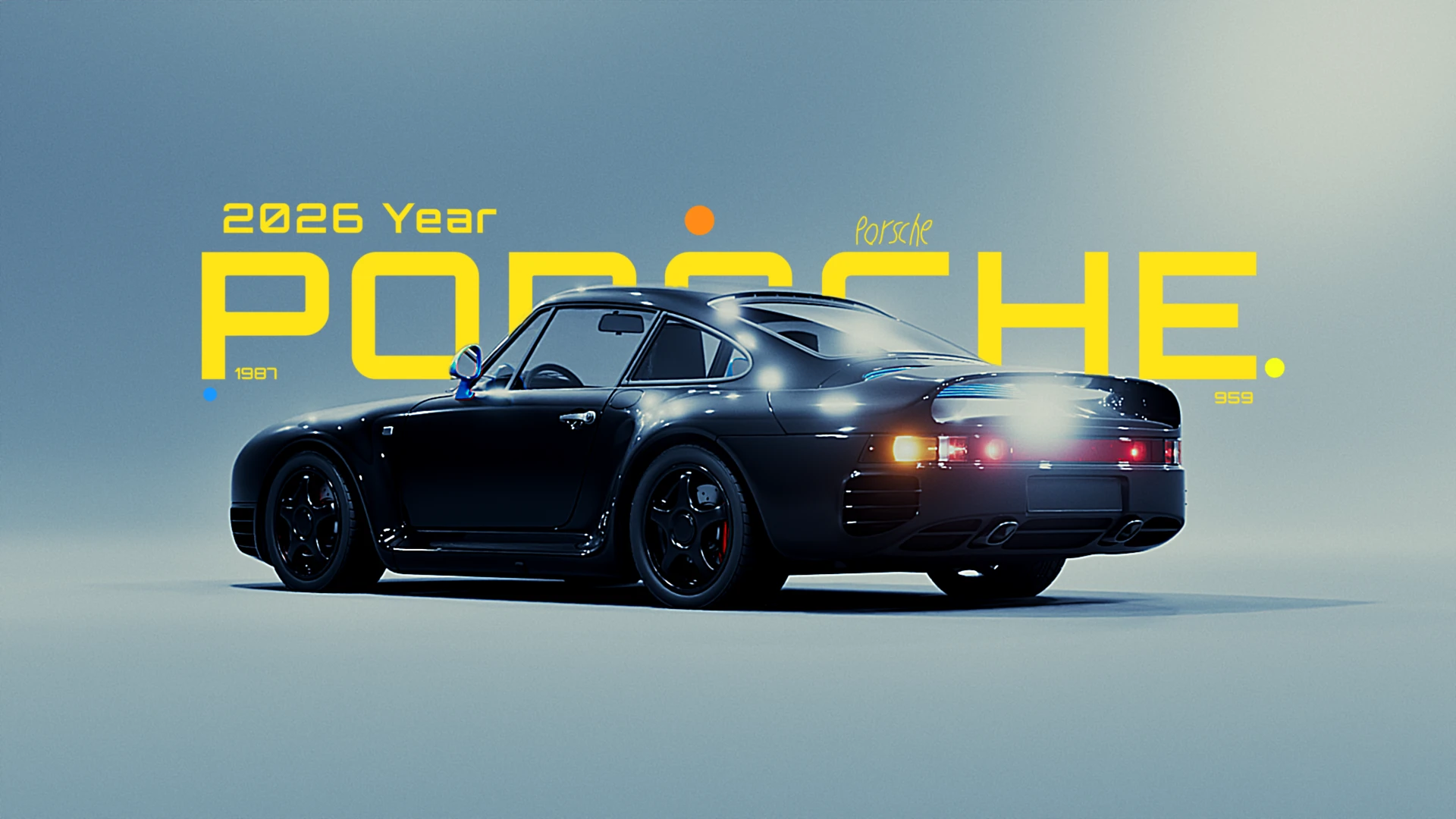 CG Porsche 959 — Изображение №1 — 3D на Dprofile