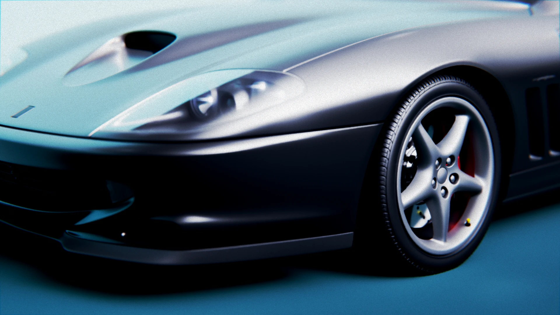 CGI 1996 Ferrari 550 Maranello — Изображение №7 — 3D на Dprofile