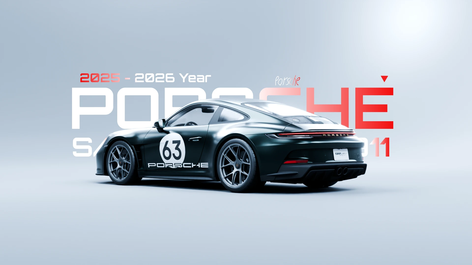 Porsche 911 S/T CG — Изображение №1 — Графика, 3D на Dprofile