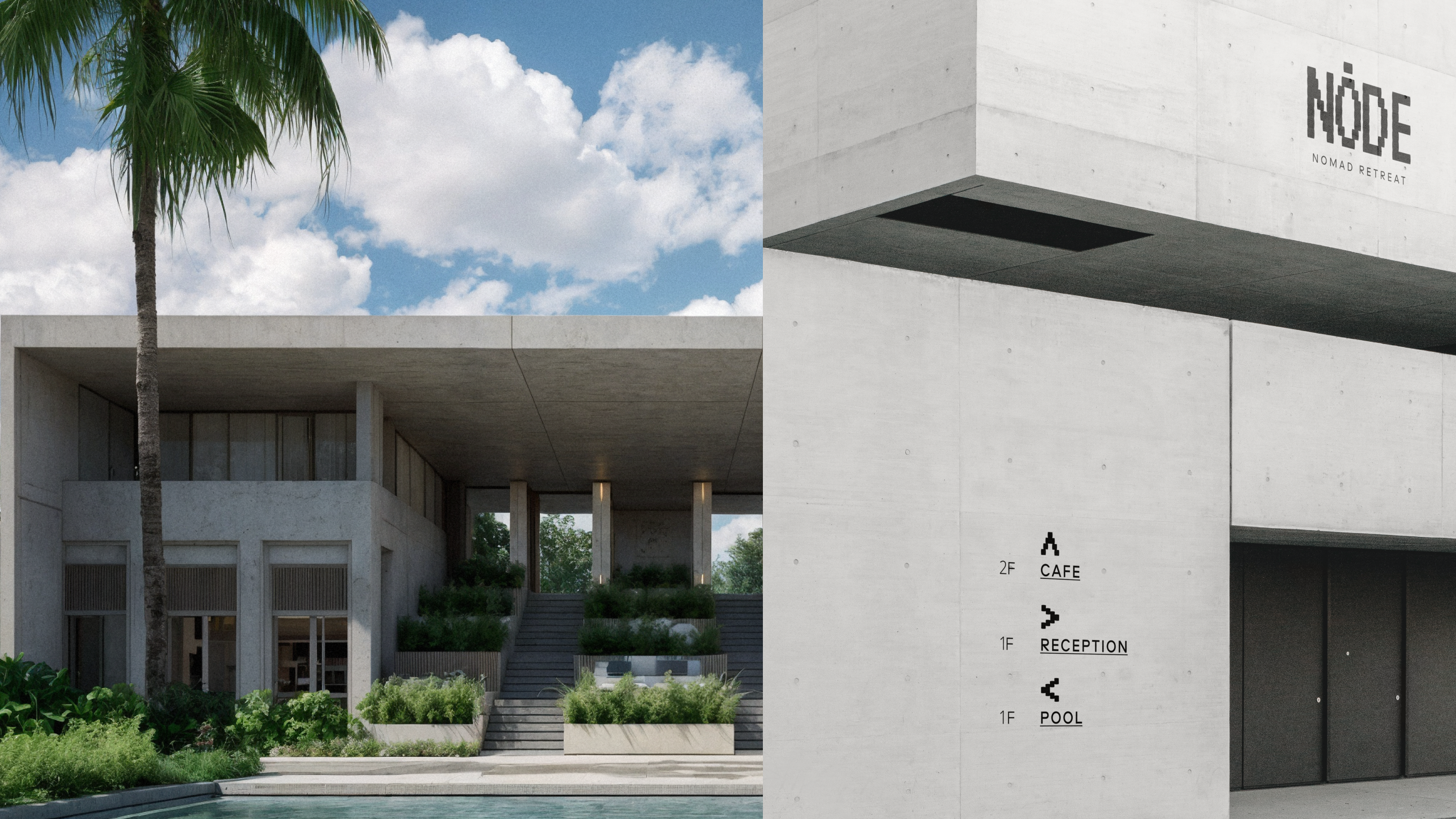 NŌDE | Hotel Brand Identity — Изображение №2 — Брендинг на Dprofile