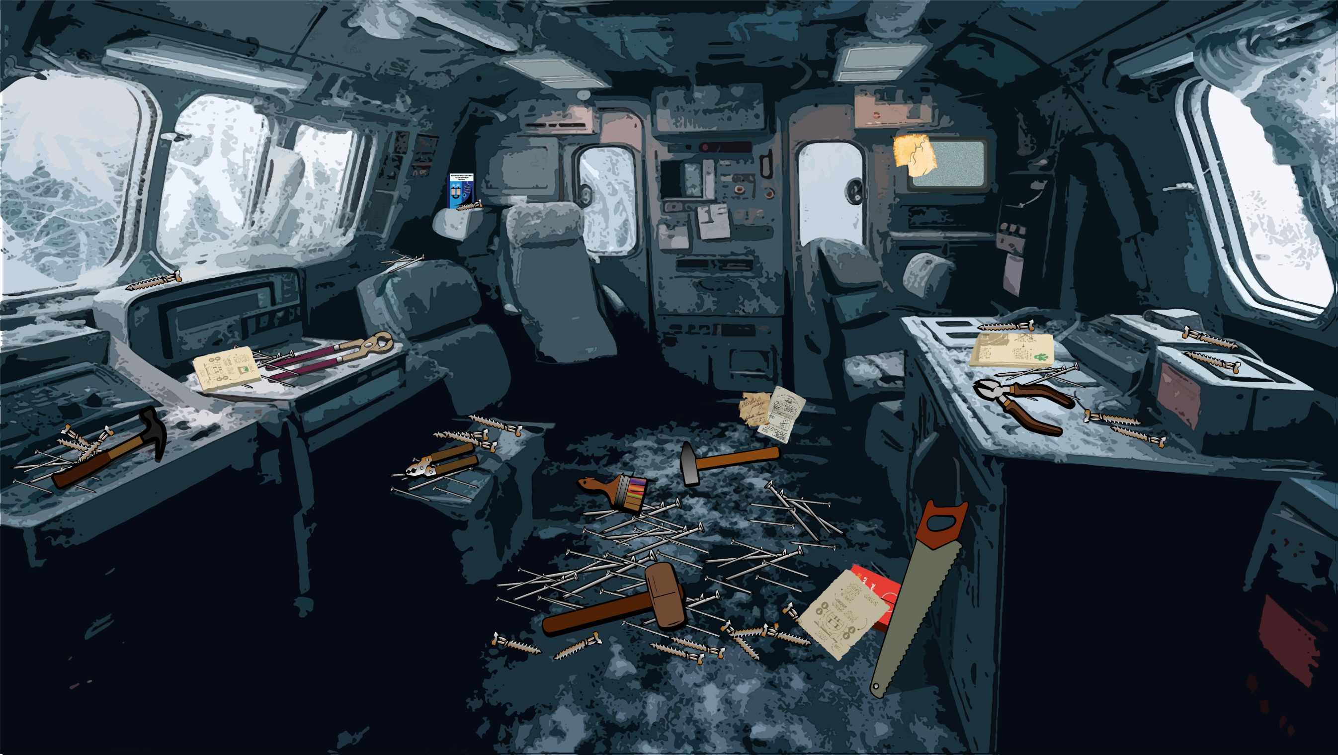 Посёлок (концепт игры) — Изображение №10 — Интерфейсы, Иллюстрация на Dprofile