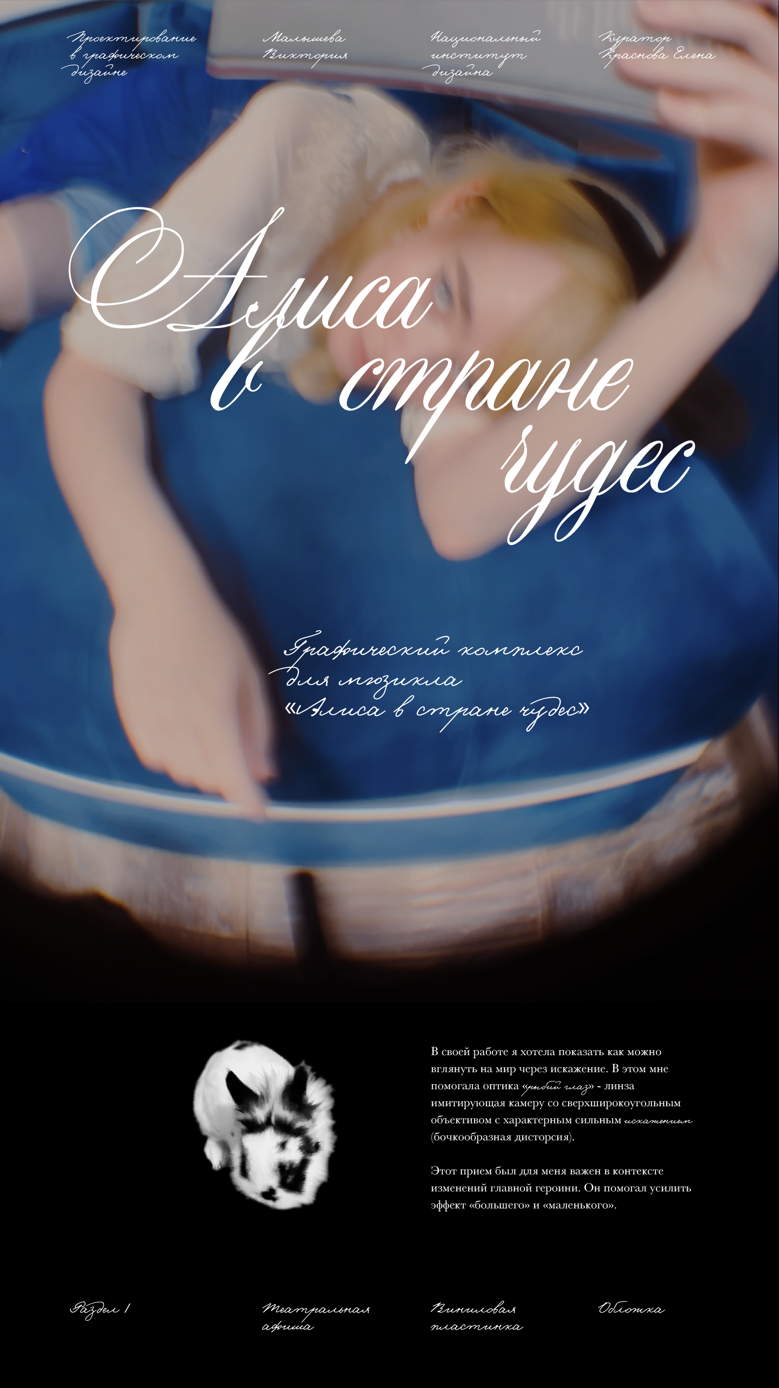 Графический комплекс для мюзикла «Алиса в стране чудес» — Изображение №1 — Брендинг, Графика на Dprofile