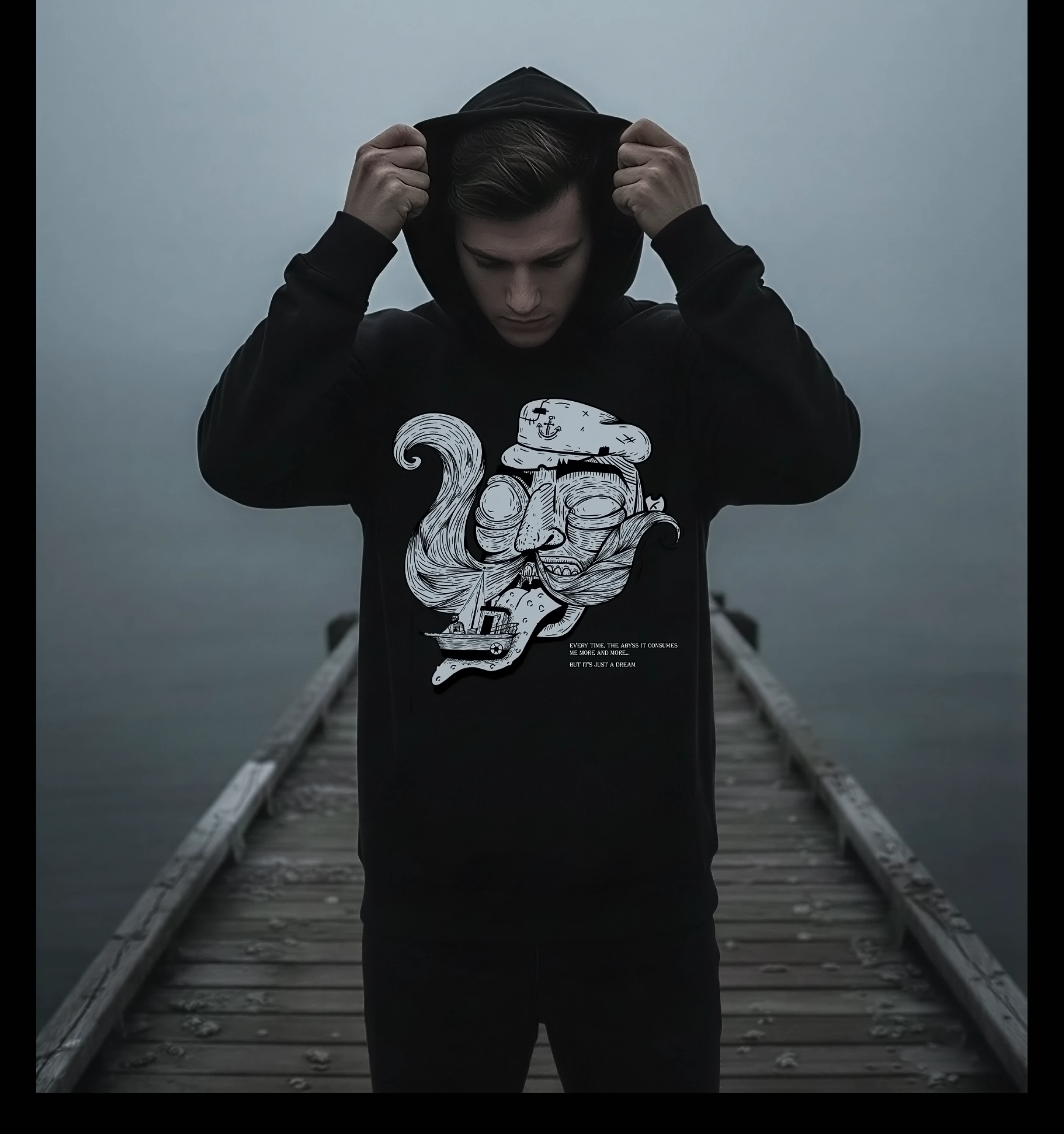 Dark sea | Inktober 2025 — Изображение №3 — Иллюстрация, Графика на Dprofile