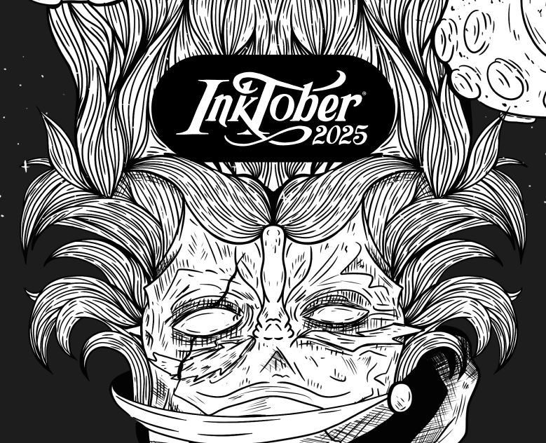 Dark sea | Inktober 2025 — Иллюстрация, Графика на Dprofile