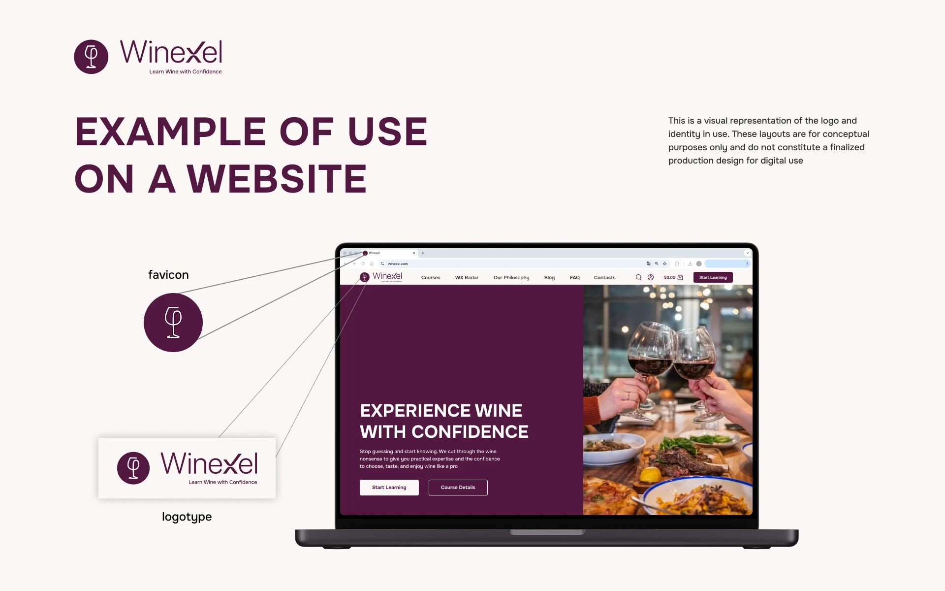 Winexel: Система разработки фирменного стиля и образовательного дизайна — Изображение №20 — Брендинг на Dprofile