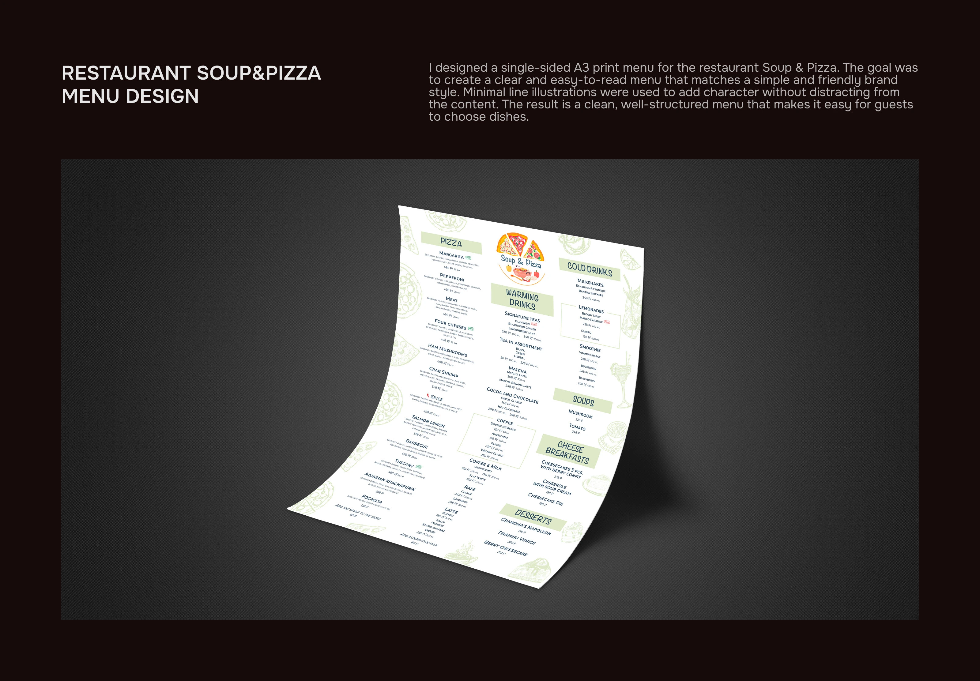 Коллекция дизайна меню ресторанов — Изображение №4 — Брендинг, Графика на Dprofile