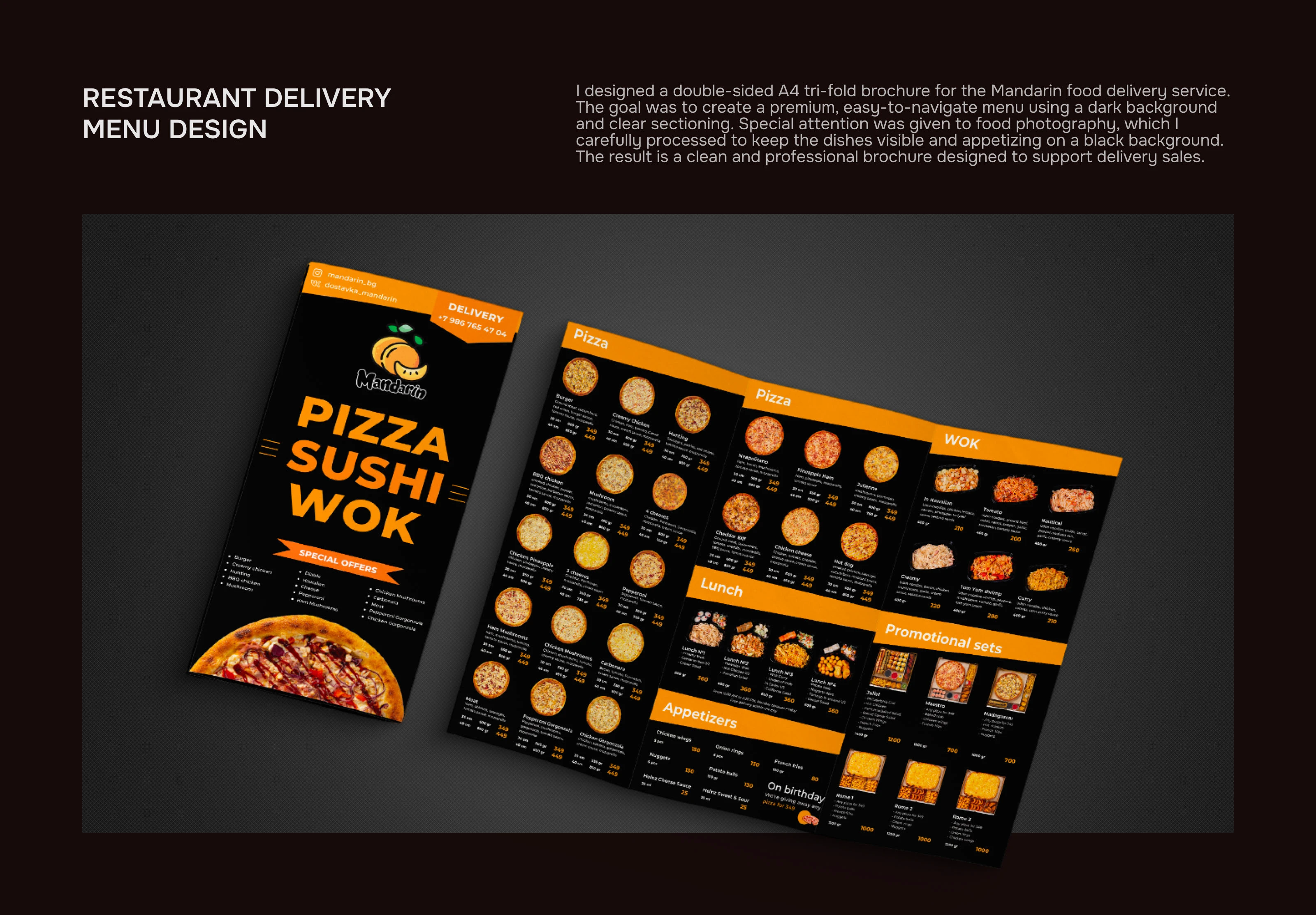 Коллекция дизайна меню ресторанов — Изображение №5 — Брендинг, Графика на Dprofile