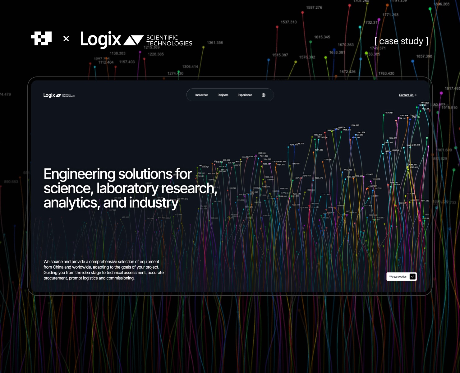 Logix — айдентика и сайт — Интерфейсы, Брендинг на Dprofile