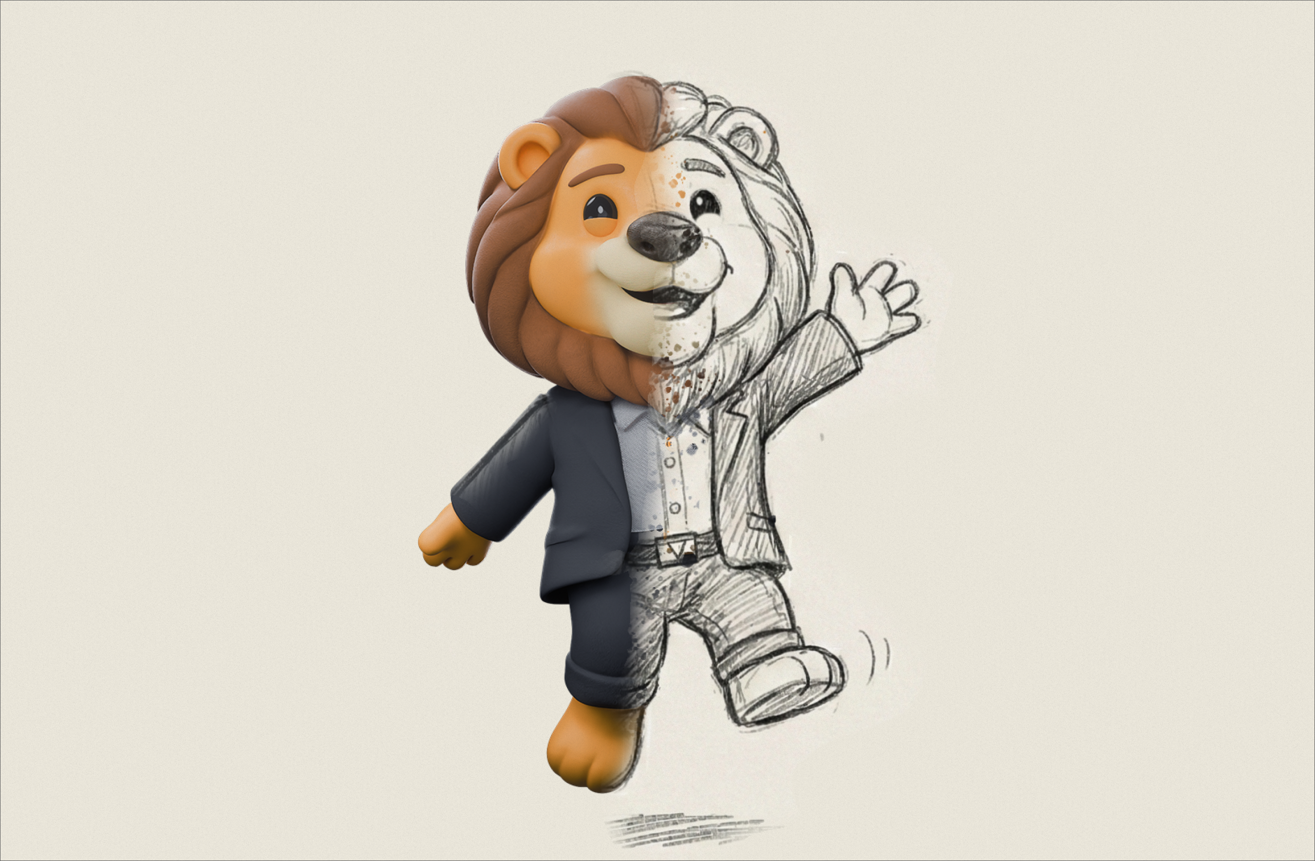 Разработка 3D-маскота для финтех-компании / VARSHER — Изображение №4 — 3D, Анимация на Dprofile