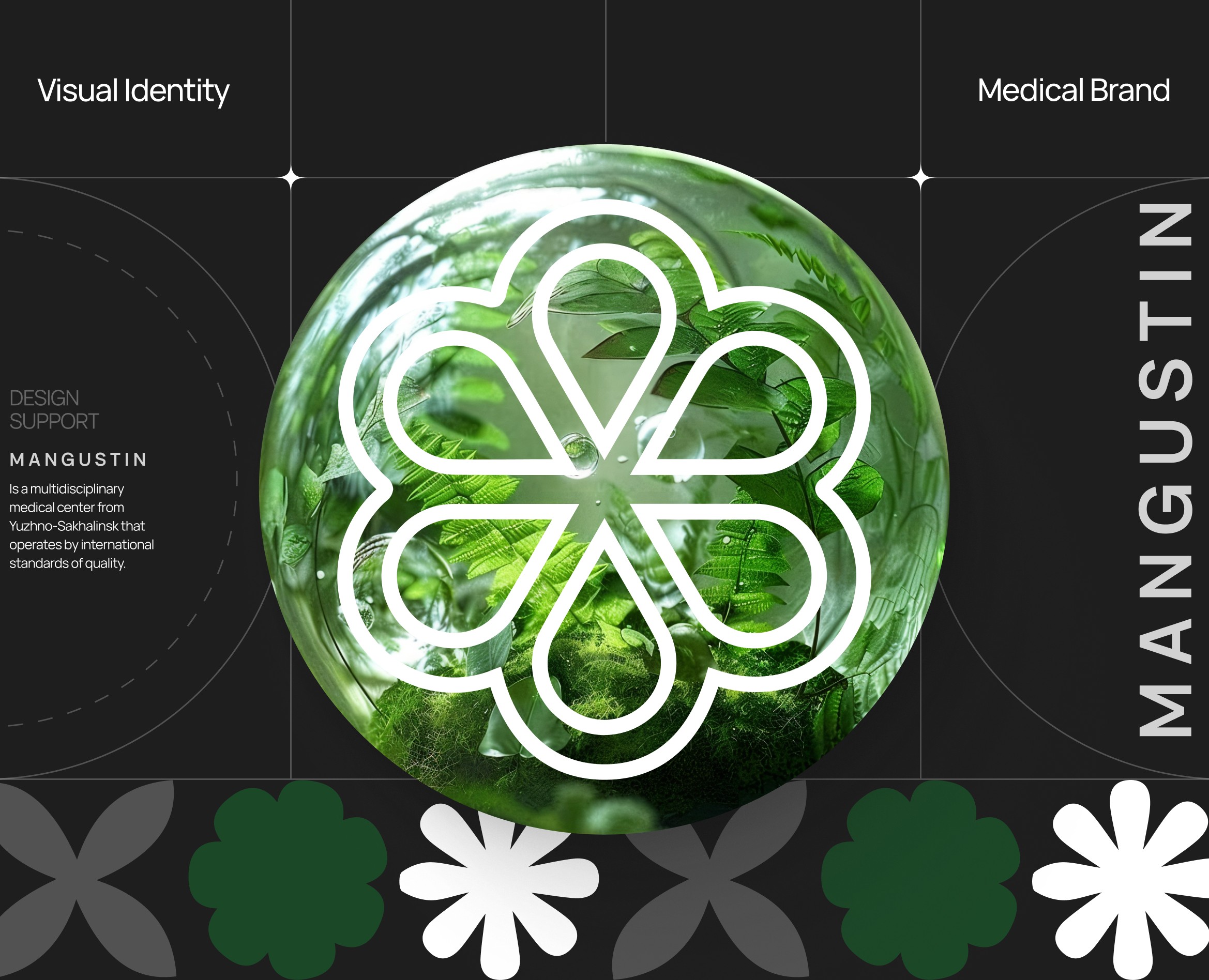 Разработка айдентики медицинского центра / Mangustin на Dprofile