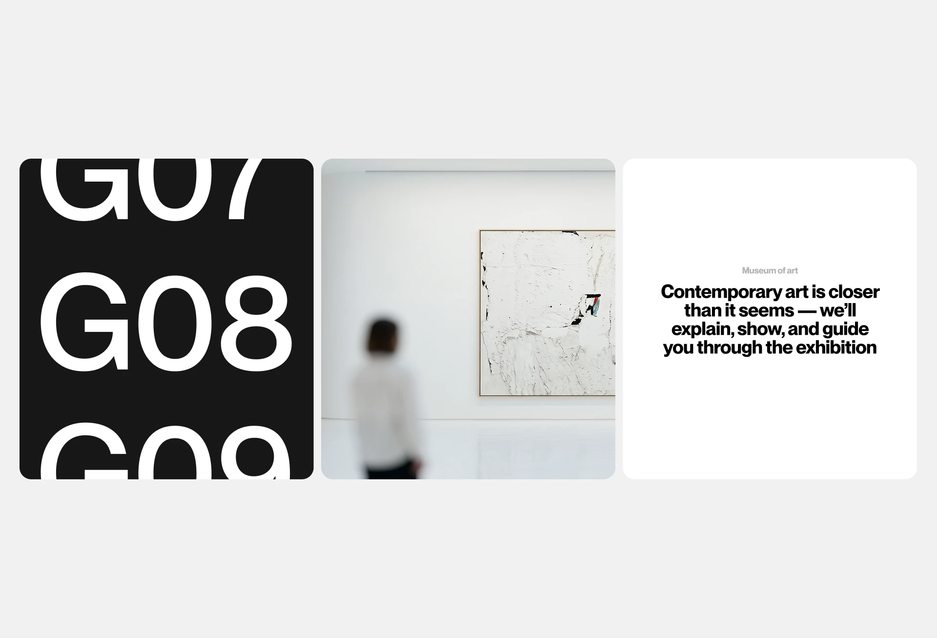 Museum of art — Изображение №4 — Интерфейсы, Брендинг на Dprofile