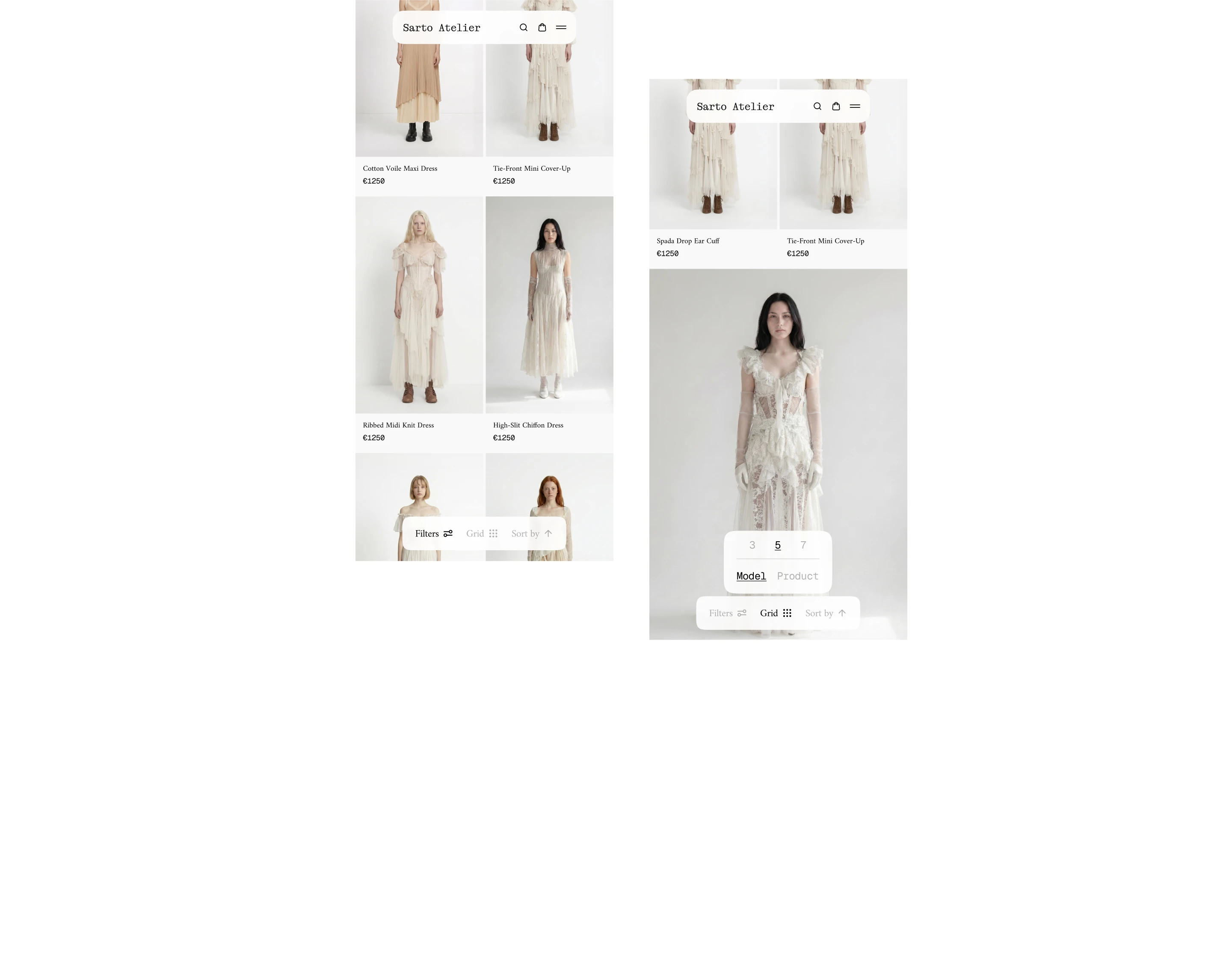 Sarto Atelier — Изображение №23 — Интерфейсы, Брендинг на Dprofile