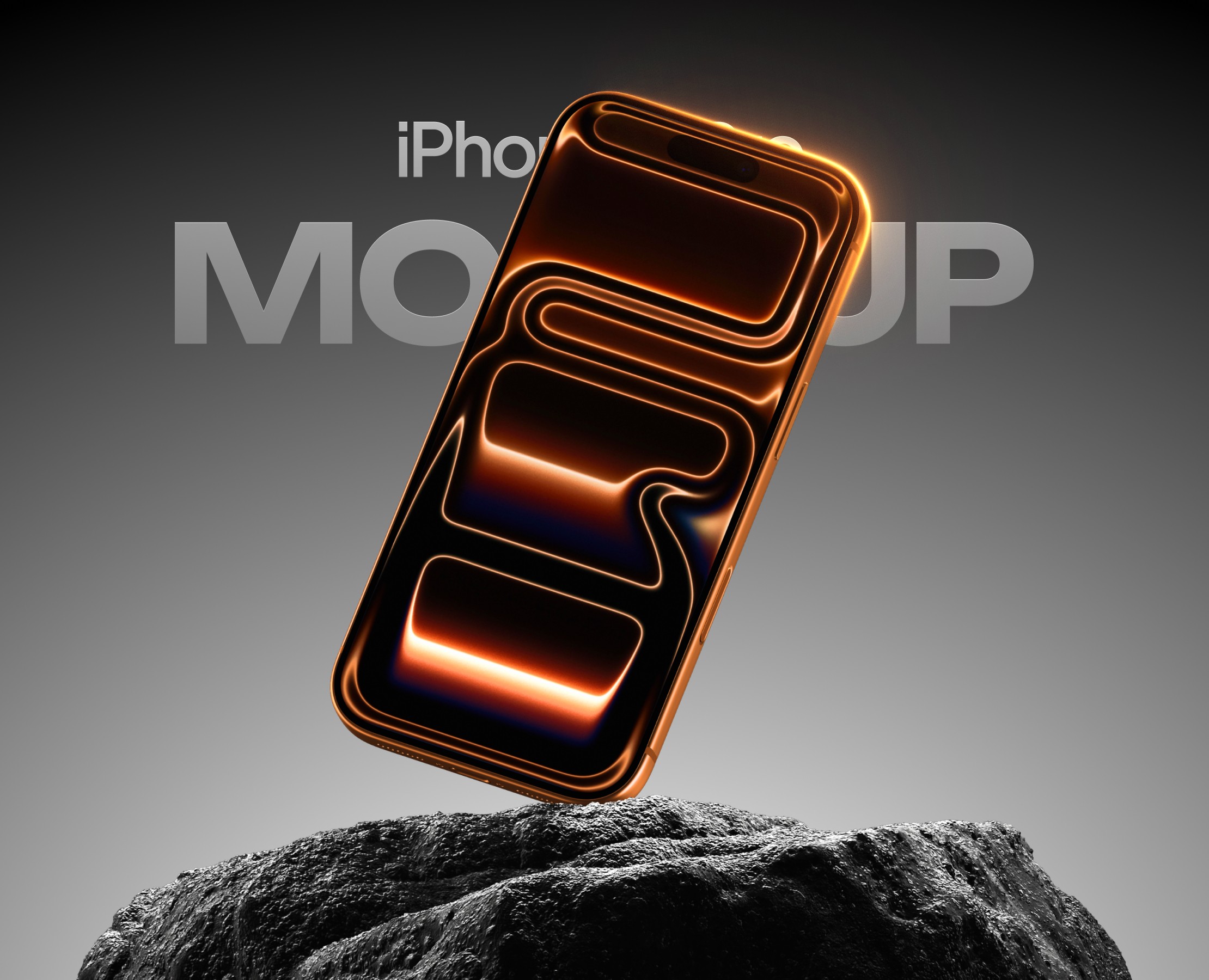 Interactive Mockup - iPhone 17 Pro — Иллюстрация, Анимация на Dprofile