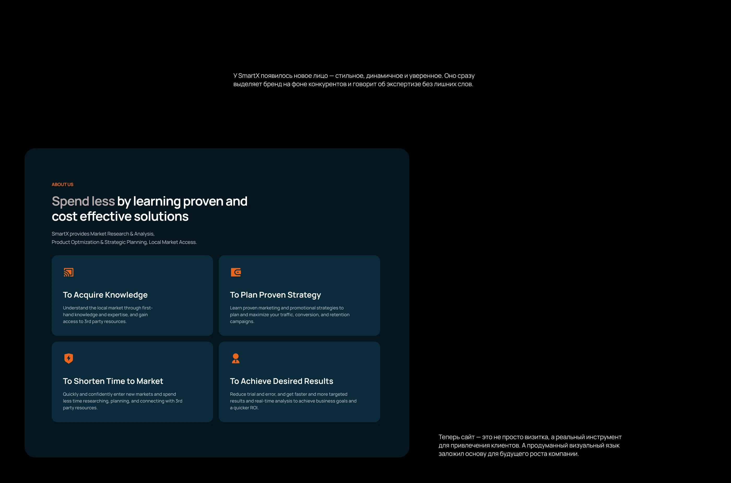 Сайт для консалтинговой компании SmartX — Изображение №5 — Интерфейсы на Dprofile
