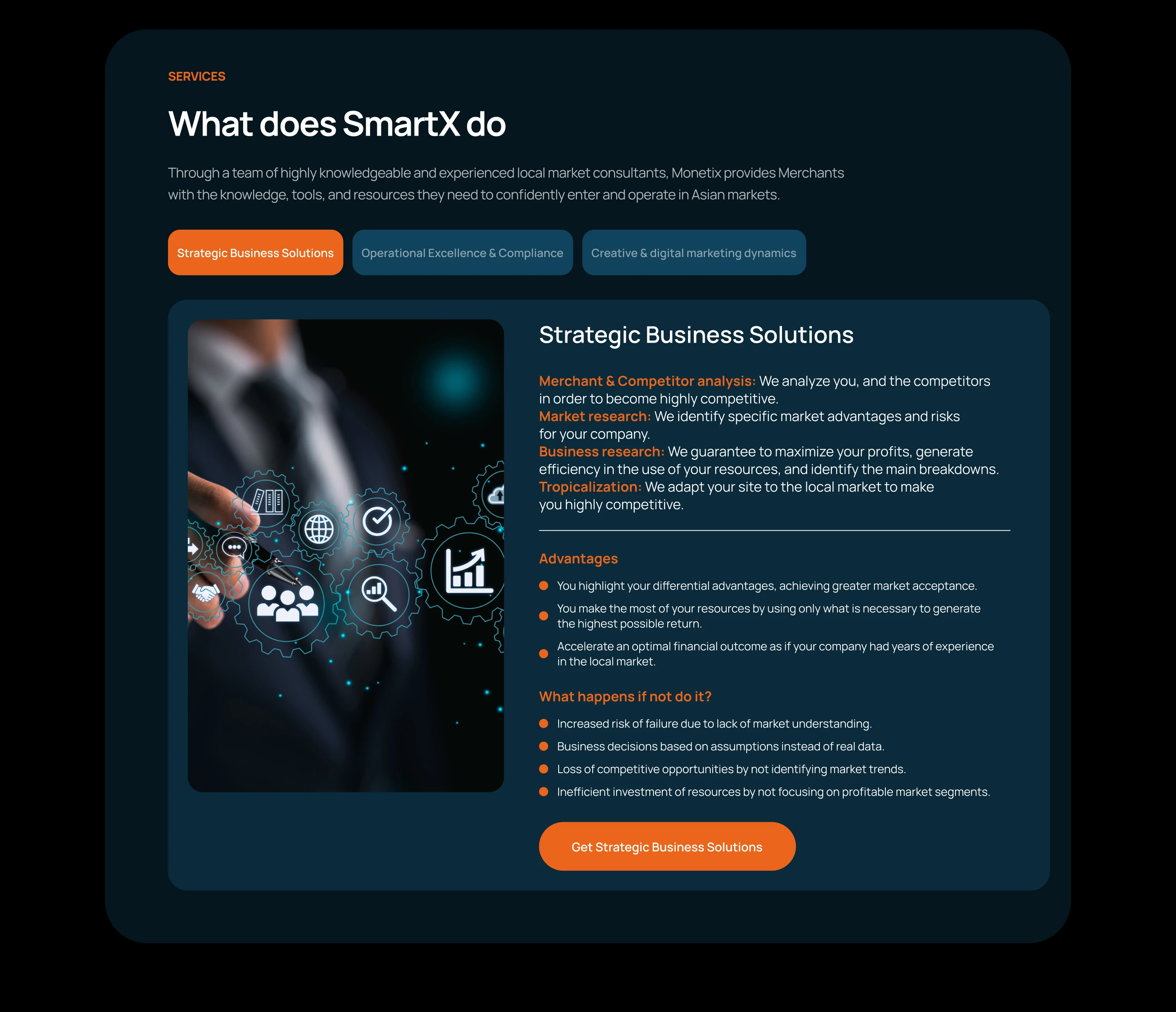 Сайт для консалтинговой компании SmartX — Изображение №9 — Интерфейсы на Dprofile