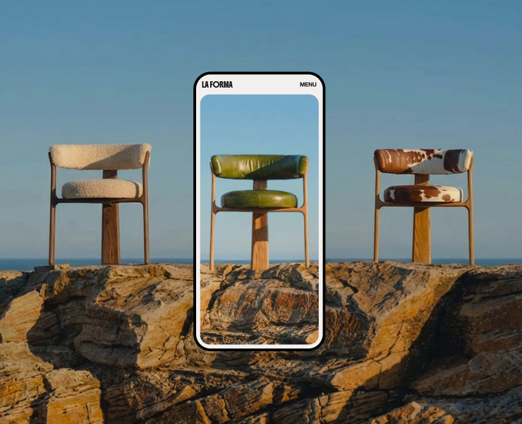 LA FORMA – AI Visual на Dprofile