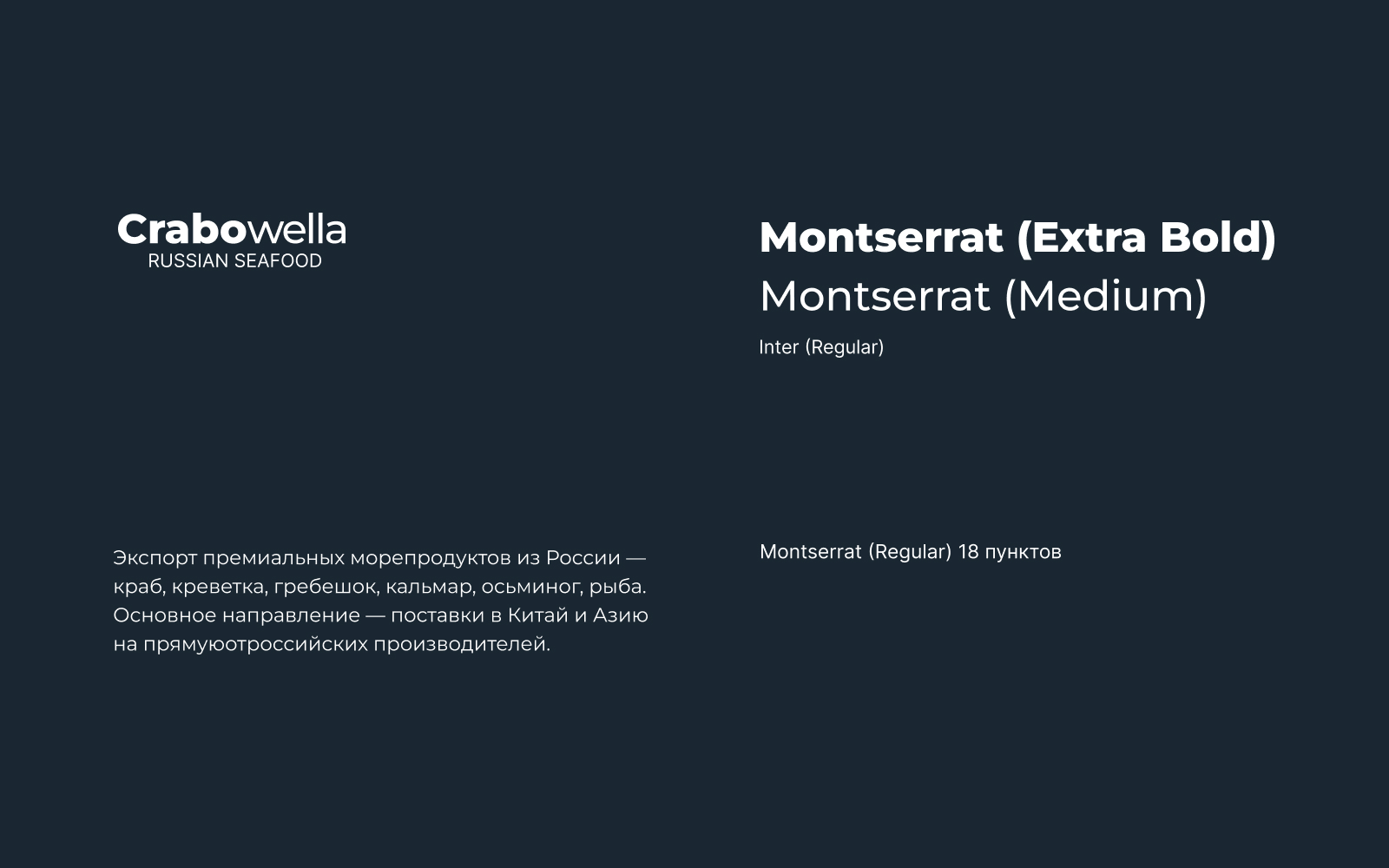 Логотип и фирменный стиль для компании Crabowella — Изображение №4 — Брендинг на Dprofile