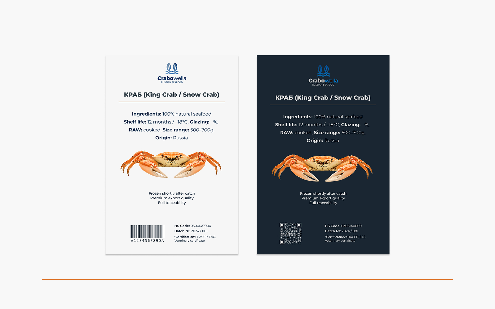 Логотип и фирменный стиль для компании Crabowella — Изображение №7 — Брендинг на Dprofile