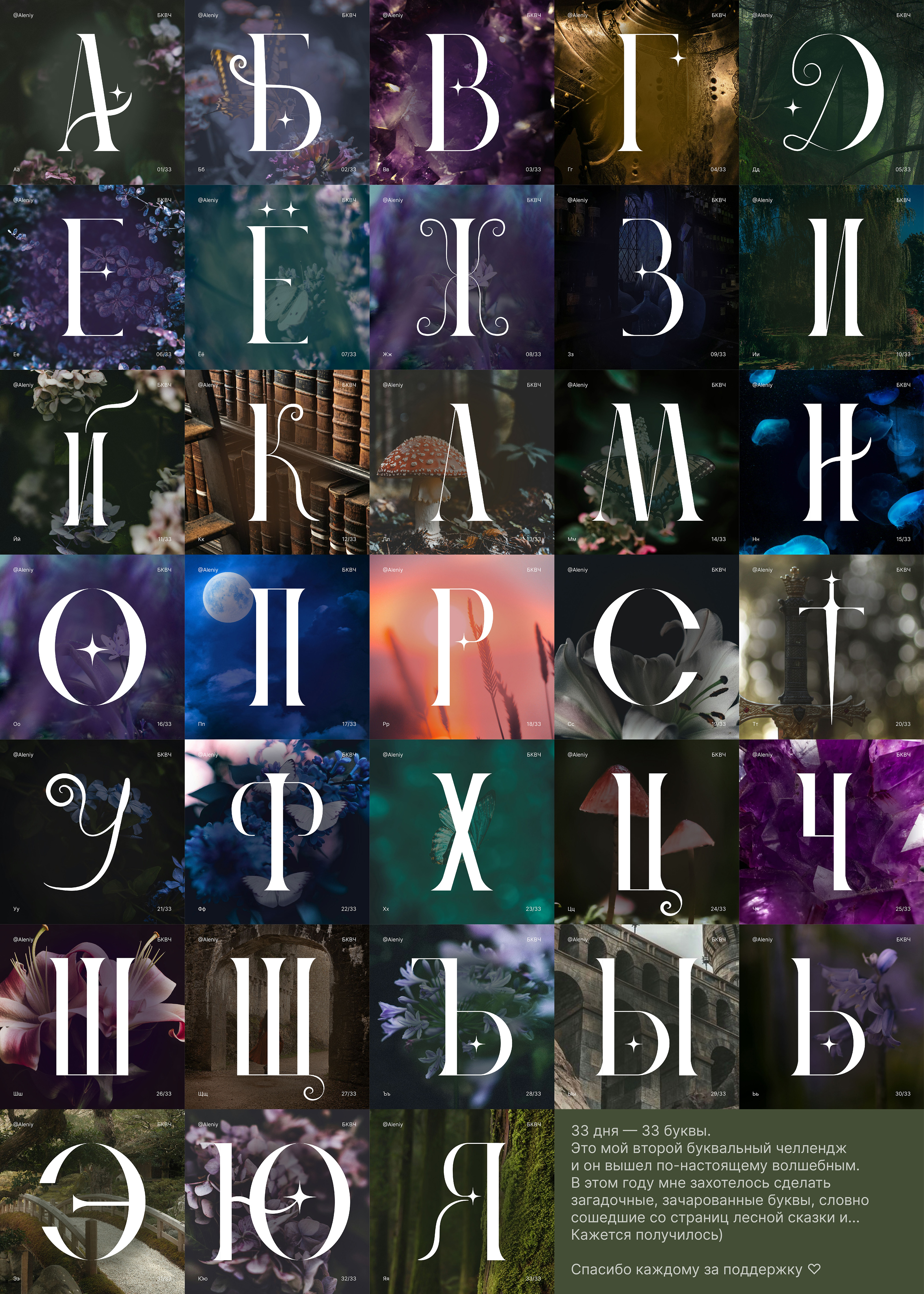 БКВЧ | Буквальный челлендж'26 — Изображение №3 — Графика на Dprofile