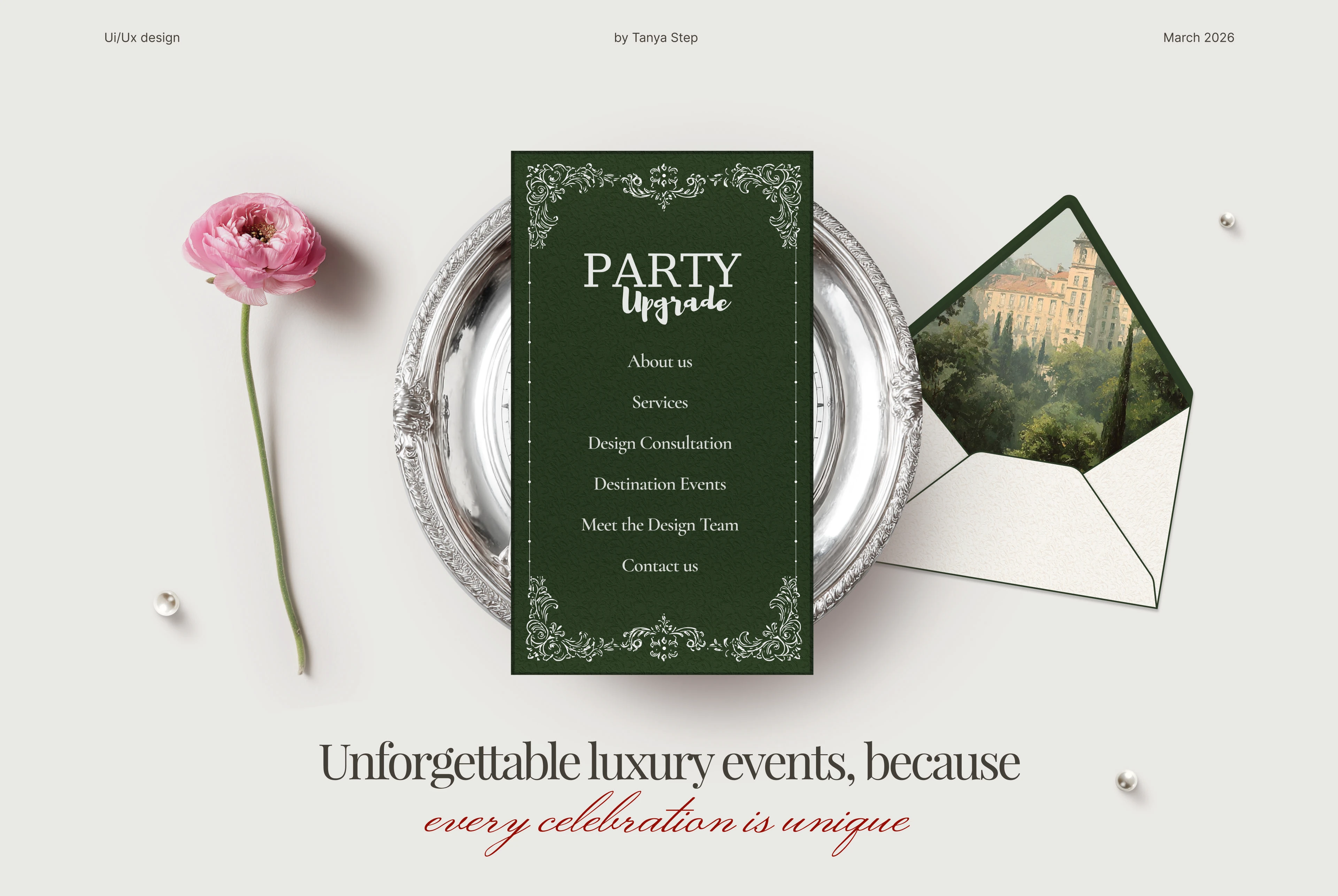 Party Upgrade — event organization сайт ивент агентства — Изображение №1 — Интерфейсы, Брендинг на Dprofile