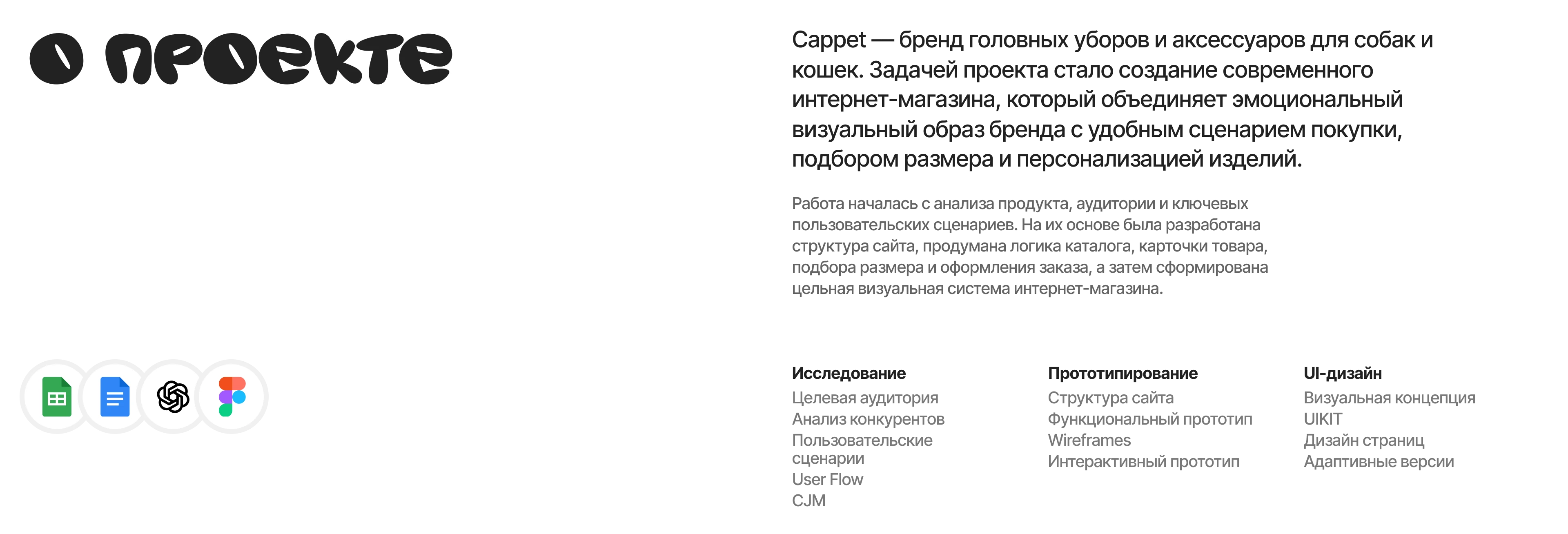 Cappet — интернет-магазин головных уборов для собак и кошек — Изображение №2 — Интерфейсы, Нейро на Dprofile