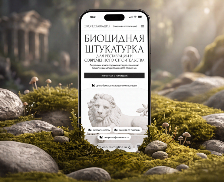 Разработка сайта для научно-технологического проекта «Экоре… на Dprofile