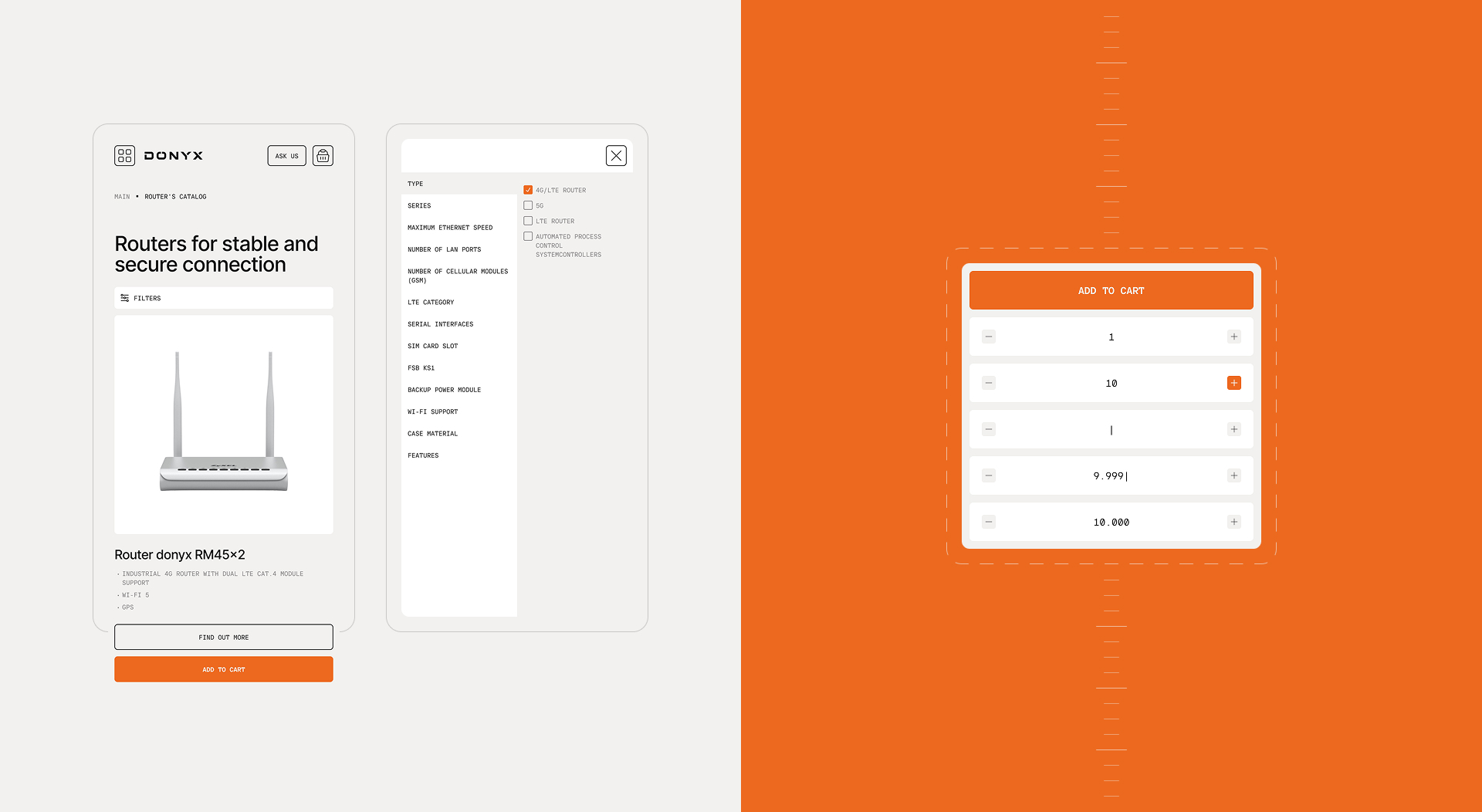Donyx — Изображение №17 — Интерфейсы на Dprofile