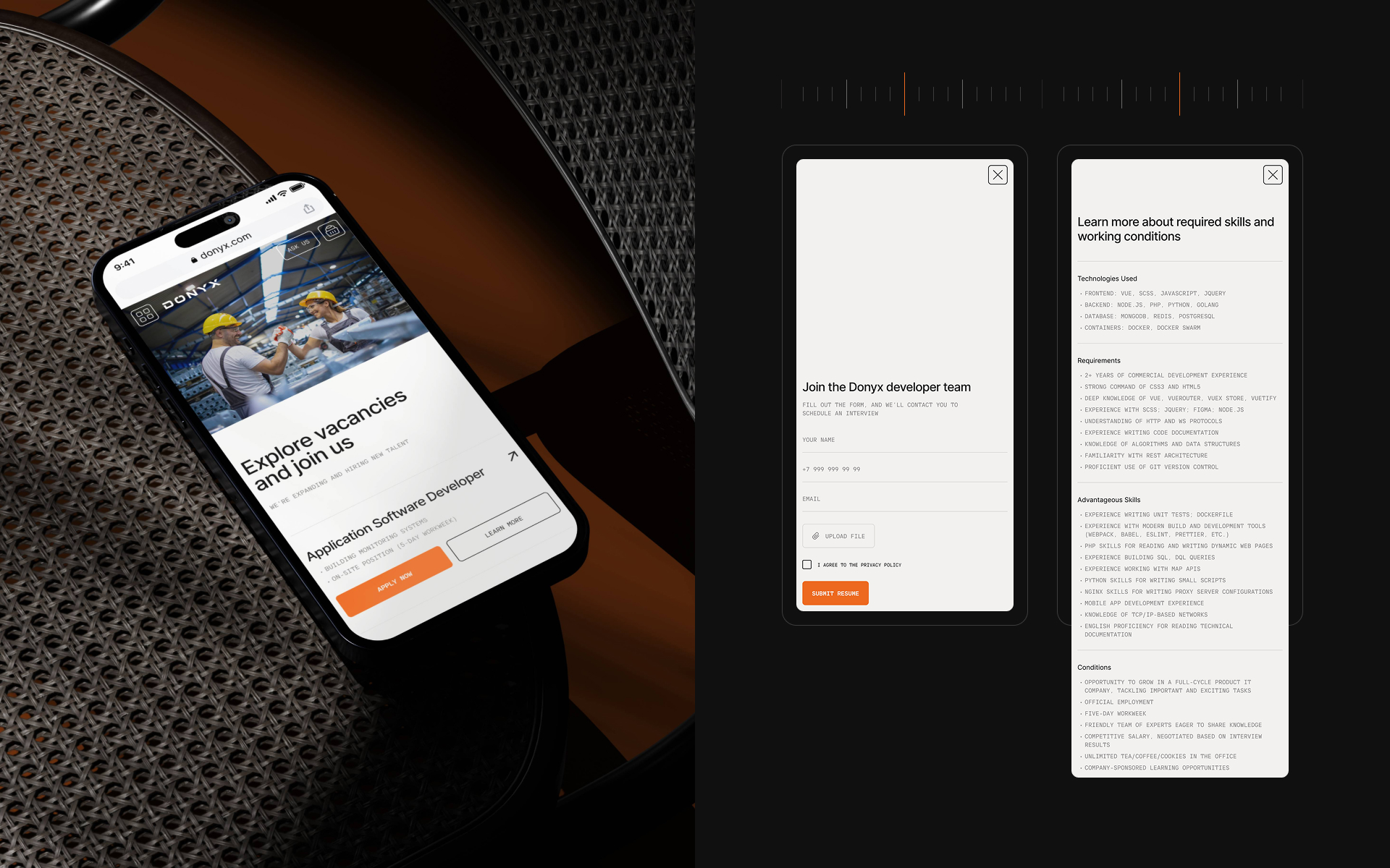 Donyx — Изображение №14 — Интерфейсы на Dprofile