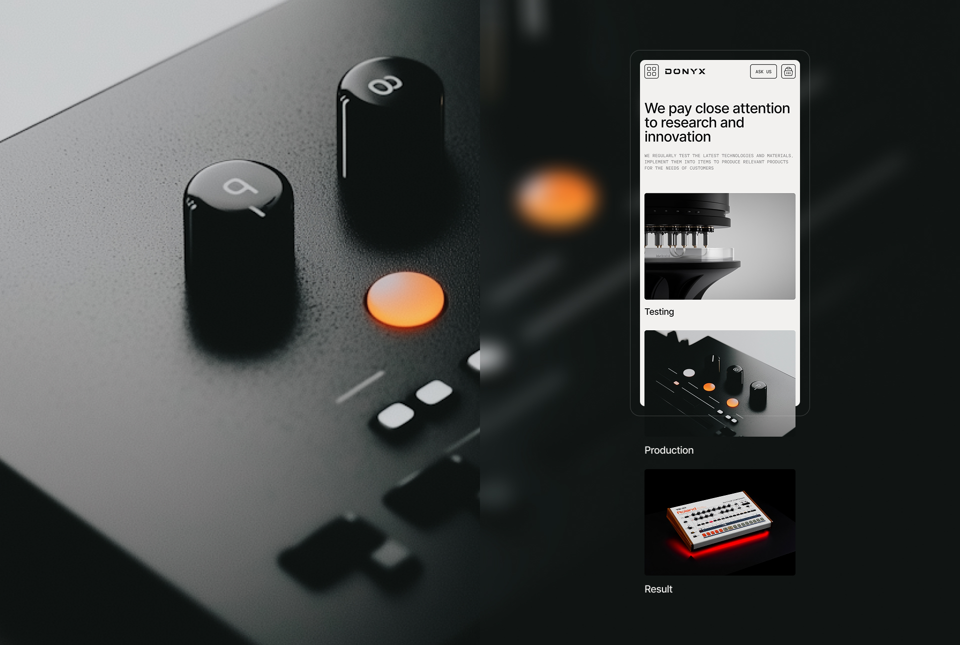 Donyx — Изображение №8 — Интерфейсы на Dprofile