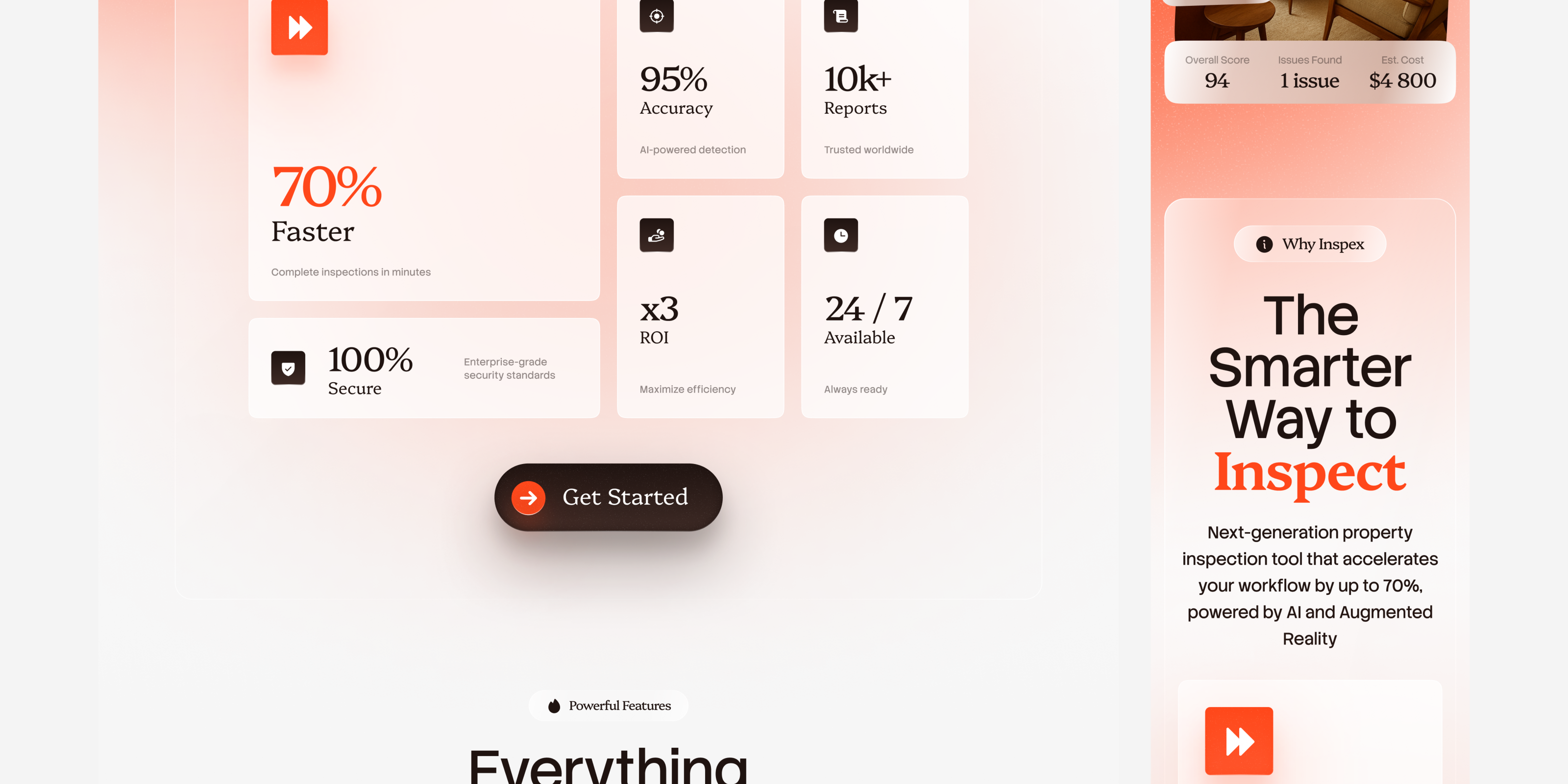 🏠 Inspex — ИИ-инспекция недвижимости — Изображение №8 — Интерфейсы на Dprofile