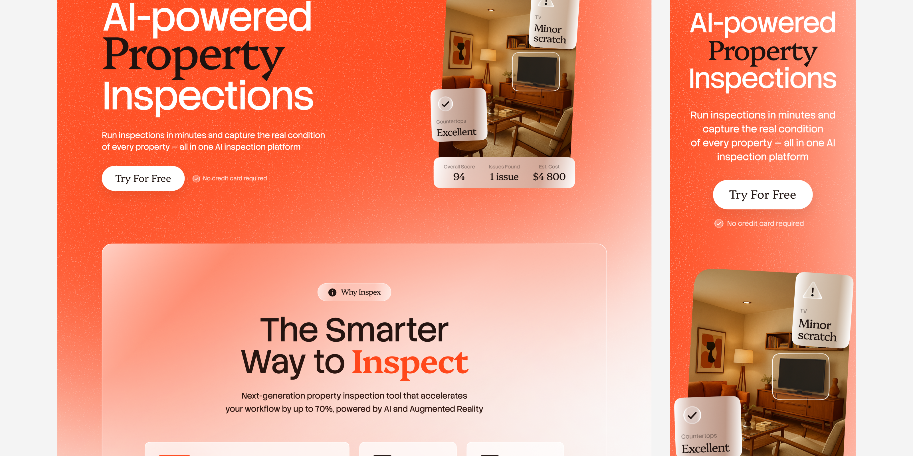 🏠 Inspex — ИИ-инспекция недвижимости — Изображение №7 — Интерфейсы на Dprofile