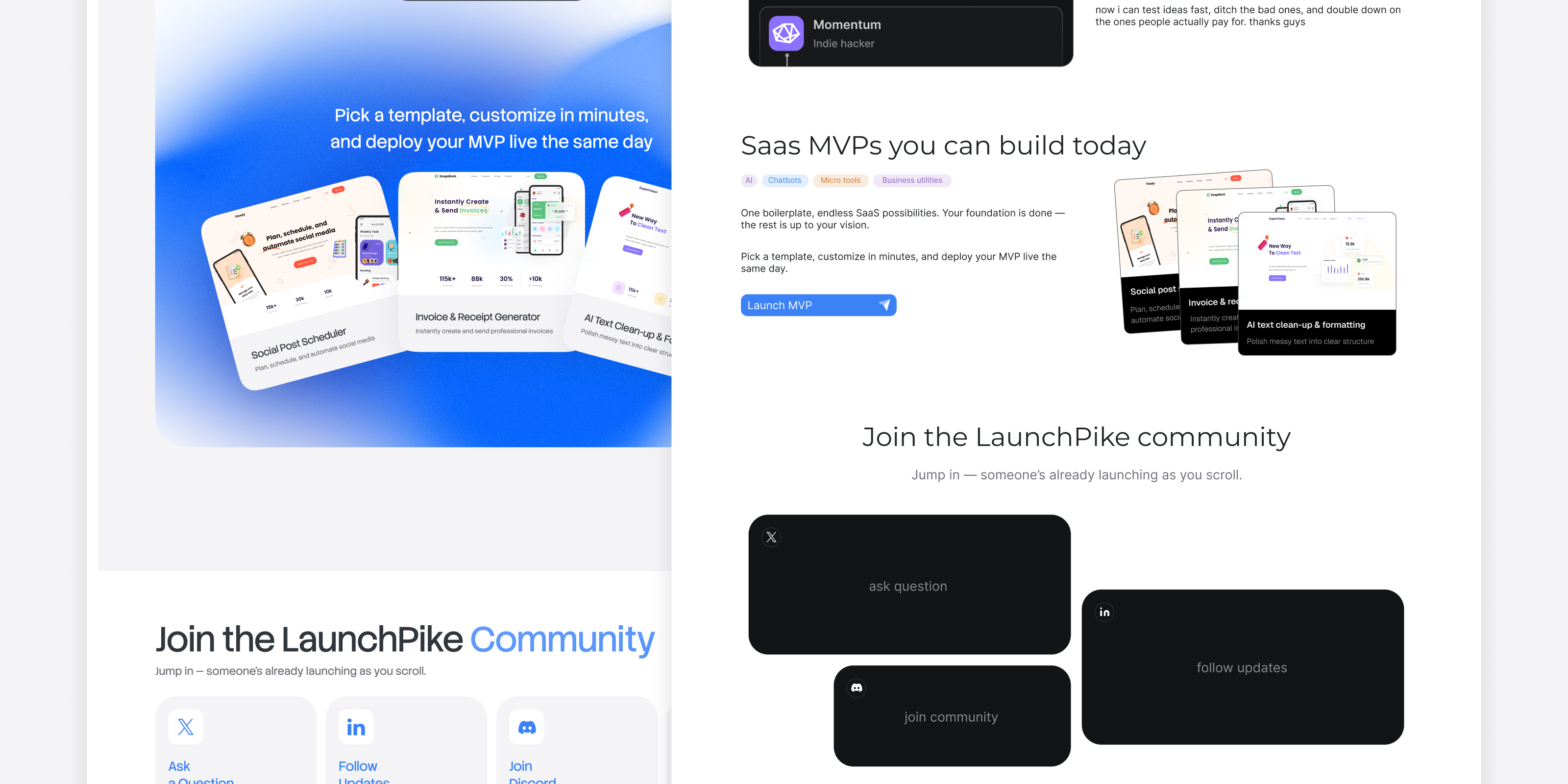 🐟 LaunchPike — редизайн сервиса — Изображение №35 — Интерфейсы на Dprofile