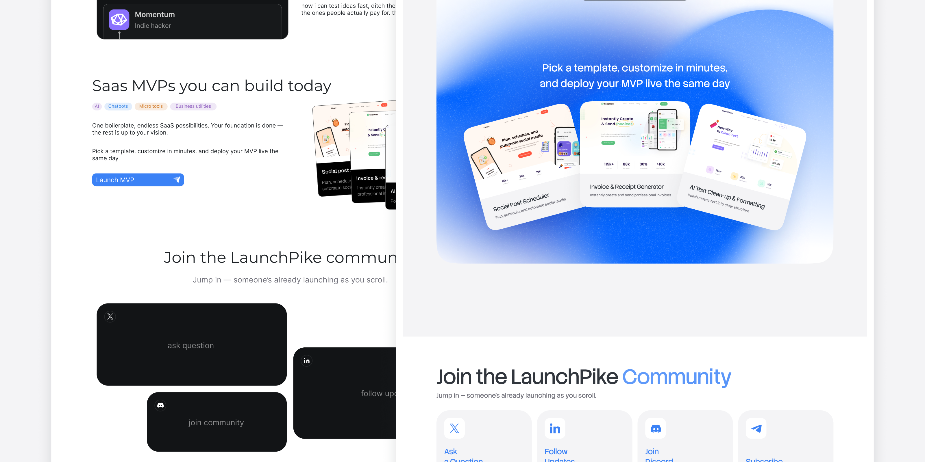 🐟 LaunchPike — редизайн сервиса — Изображение №33 — Интерфейсы на Dprofile